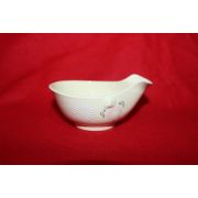 사스마 분청자 양각화문 수구