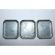 근대사 양철로된 사각차탁 3점