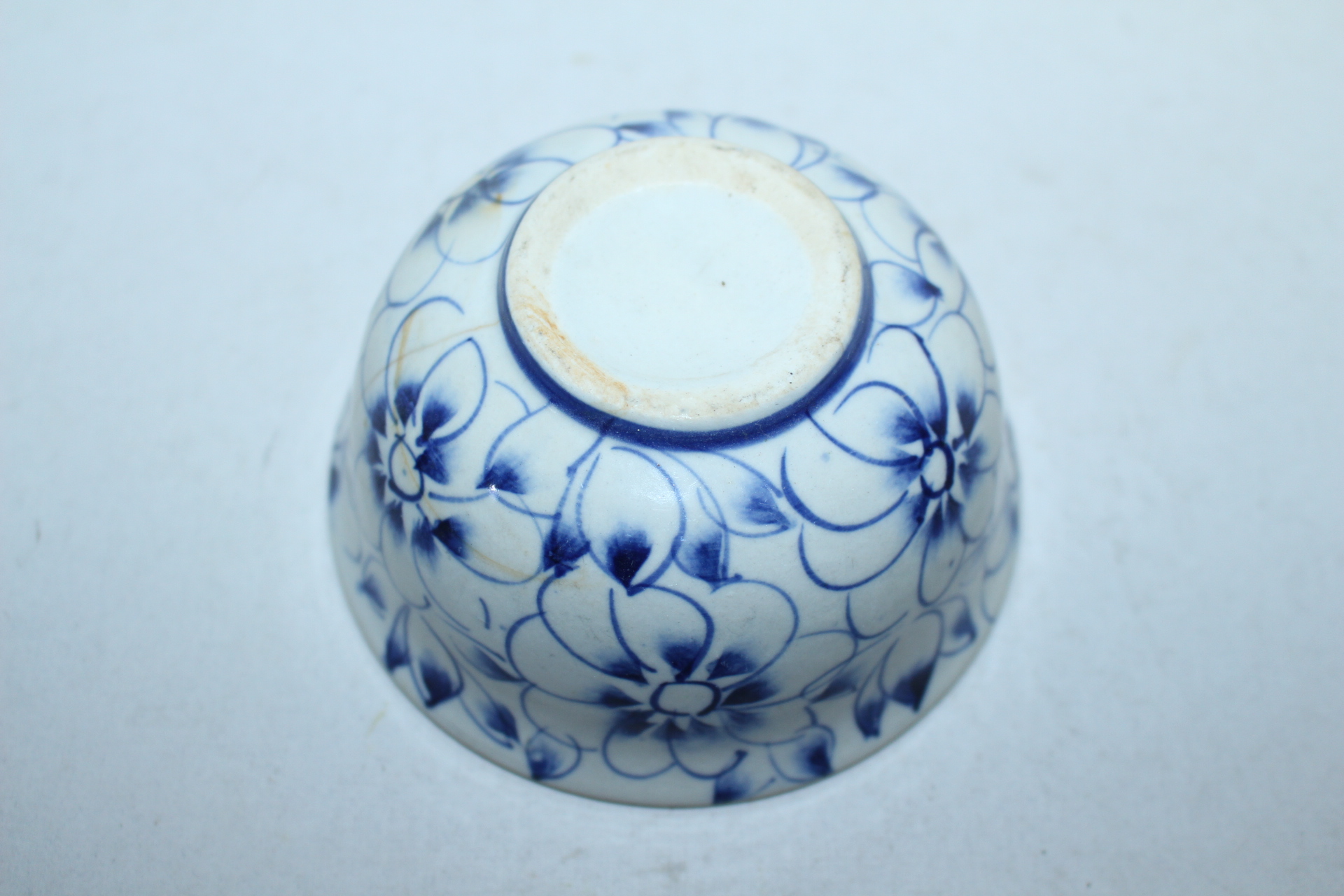 연대가좋은 청화백자화문 자완