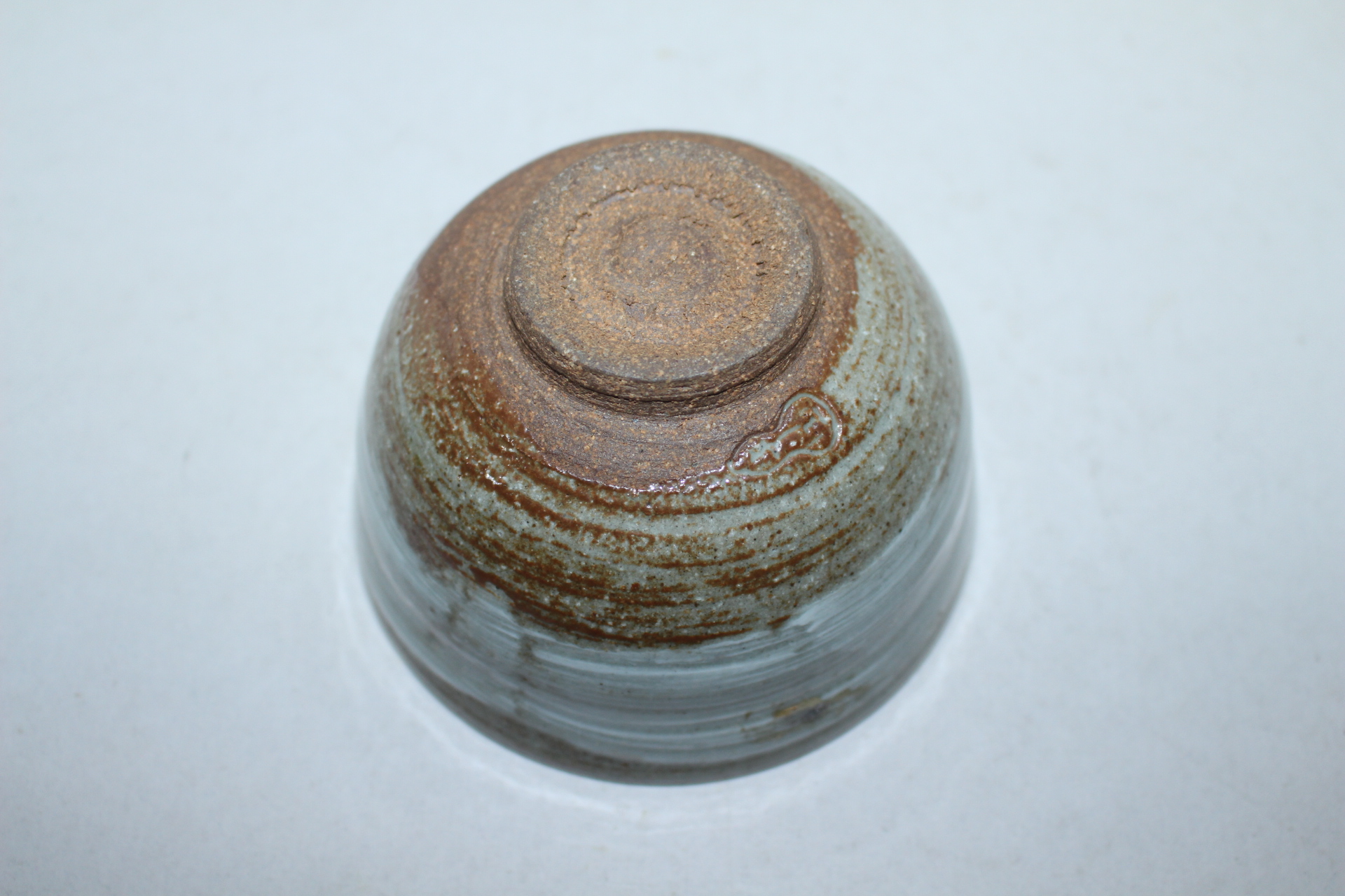 청자 귀얄문 말찻잔