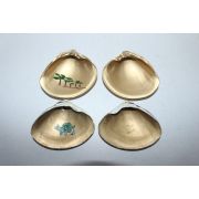 조개껍질 완 4점