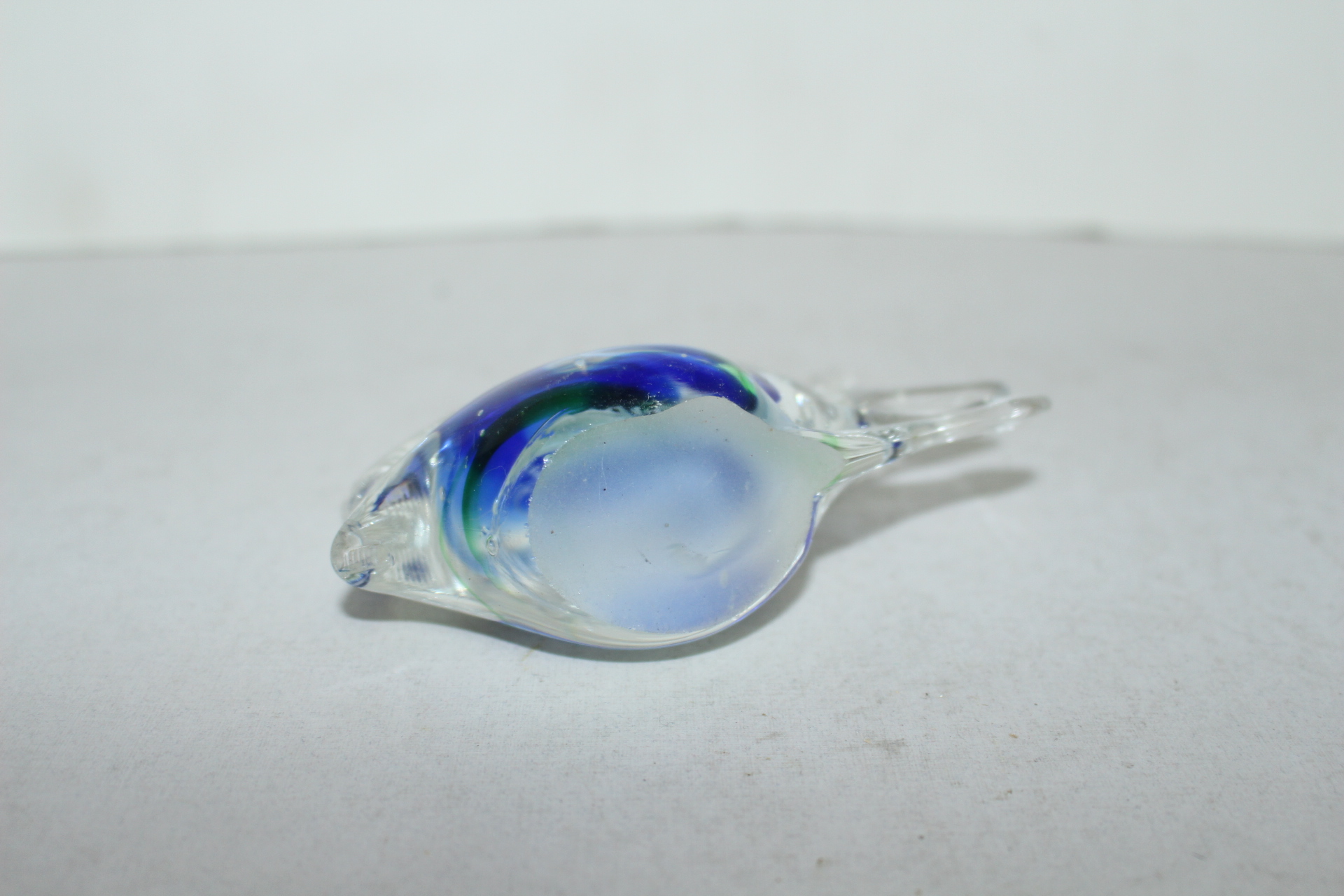 크리스탈 물고기 조각상