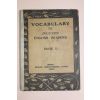 1942년 일본간행 VOCABULARY
