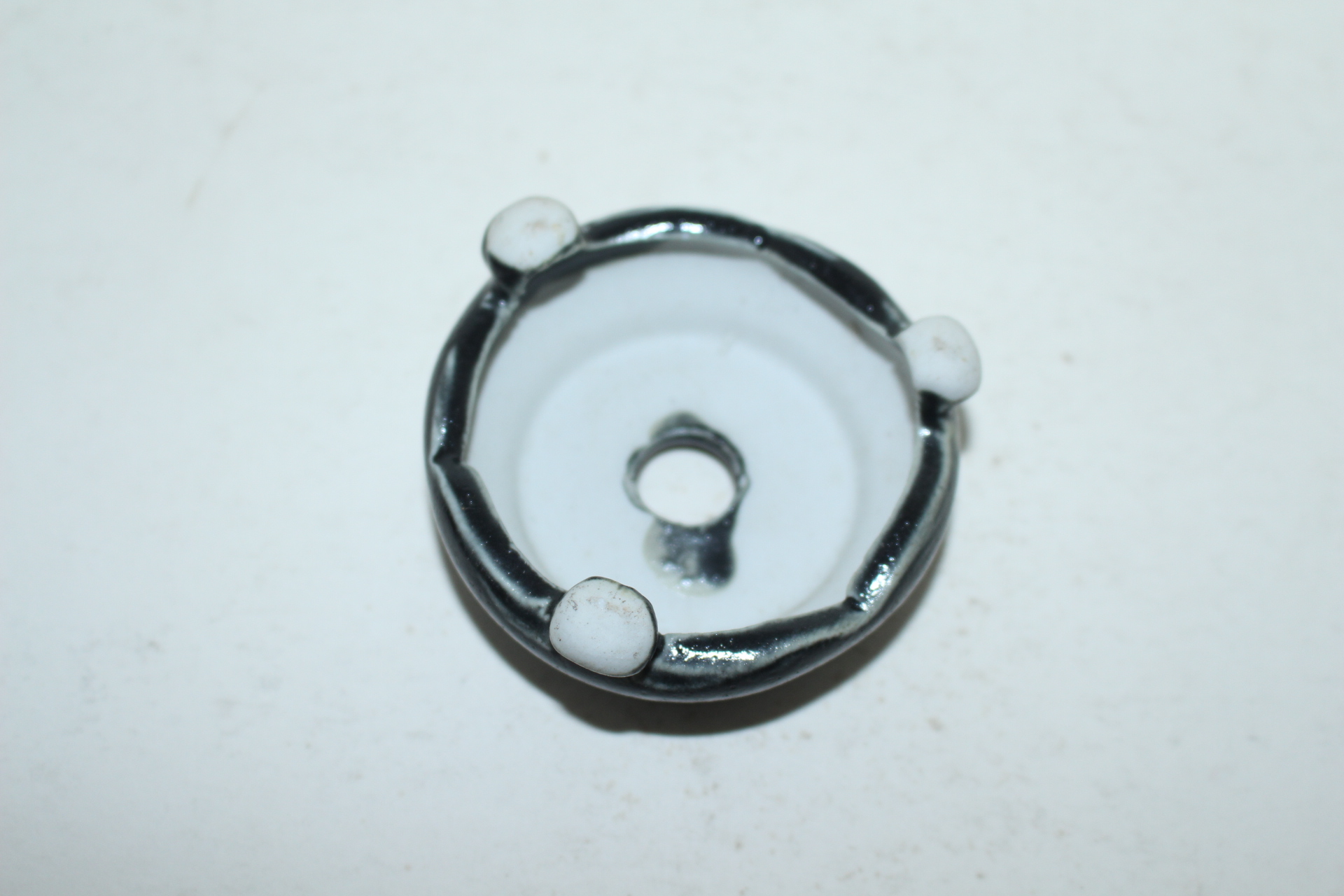 청자도자기 삼족받침 화대