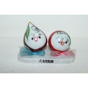 백대리석 돌로된 인형 조각상