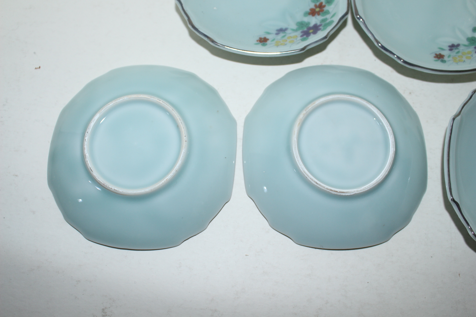 청자 은채화문 화형완 5점