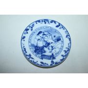 청화백자 크리스마스 완