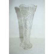 유리로된 음각화문화형 화병