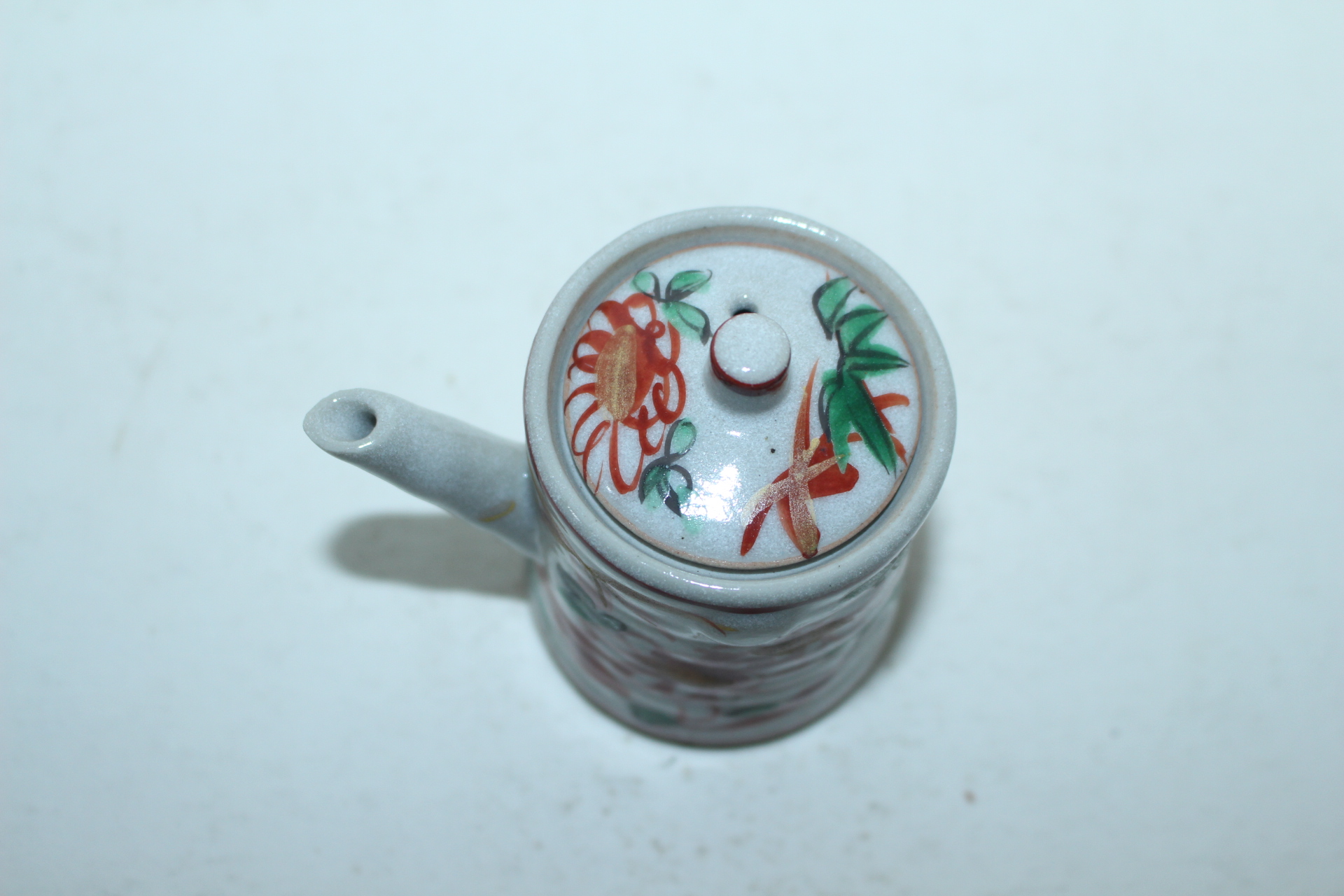 진사백자화문 주자호