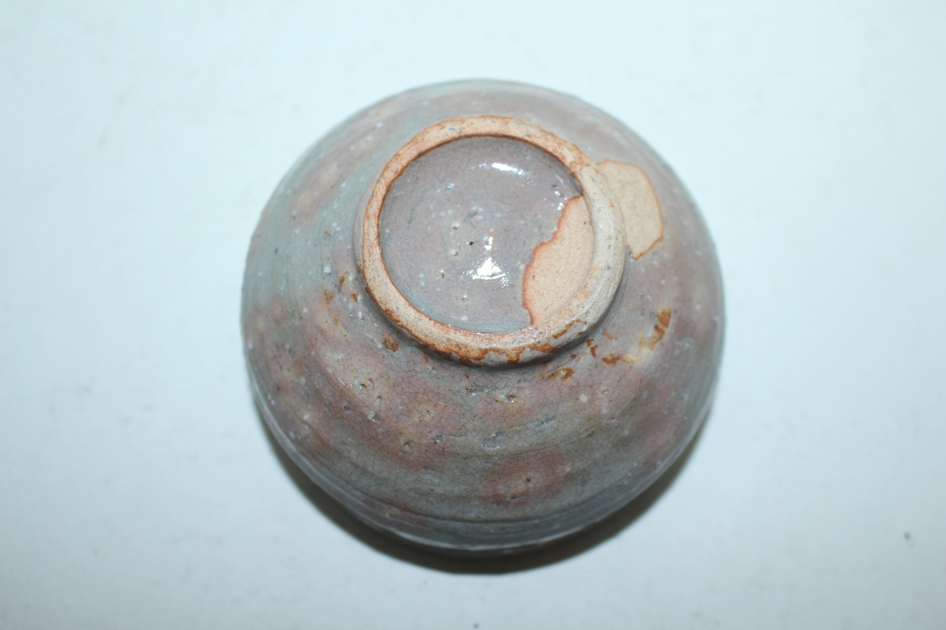 홍화꽃이 핀 청자 말찻잔