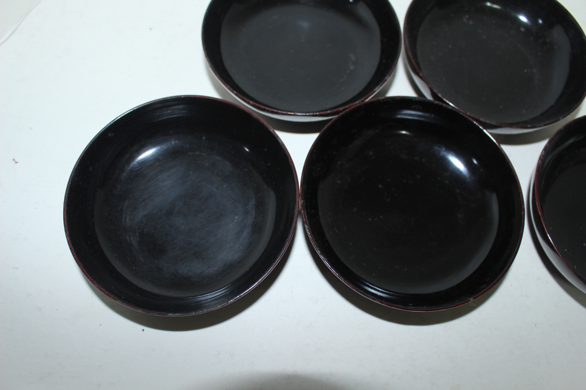 연대가좋은 나무로된 완 5점