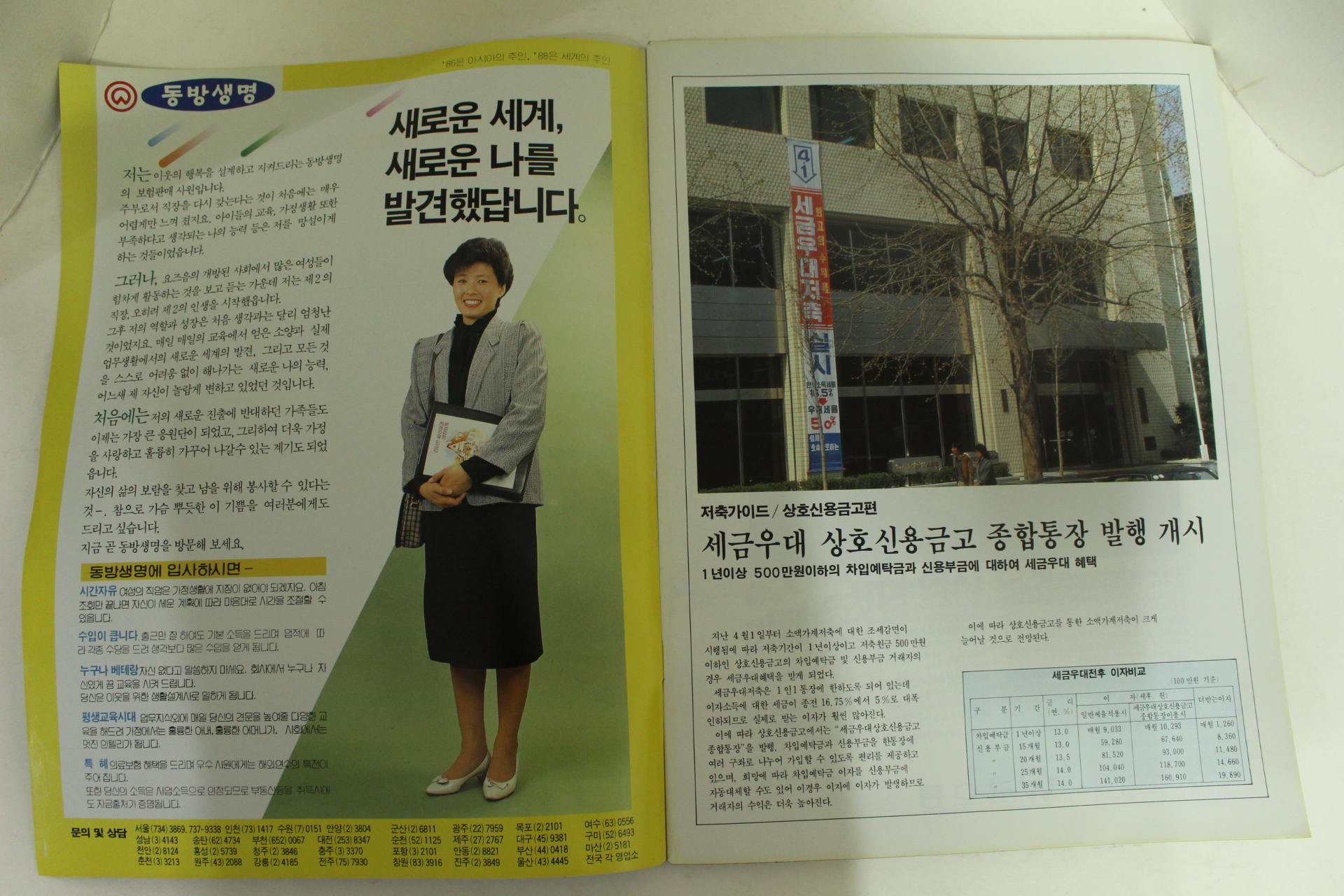 1986년 월간화보 오늘의 한국 5월호