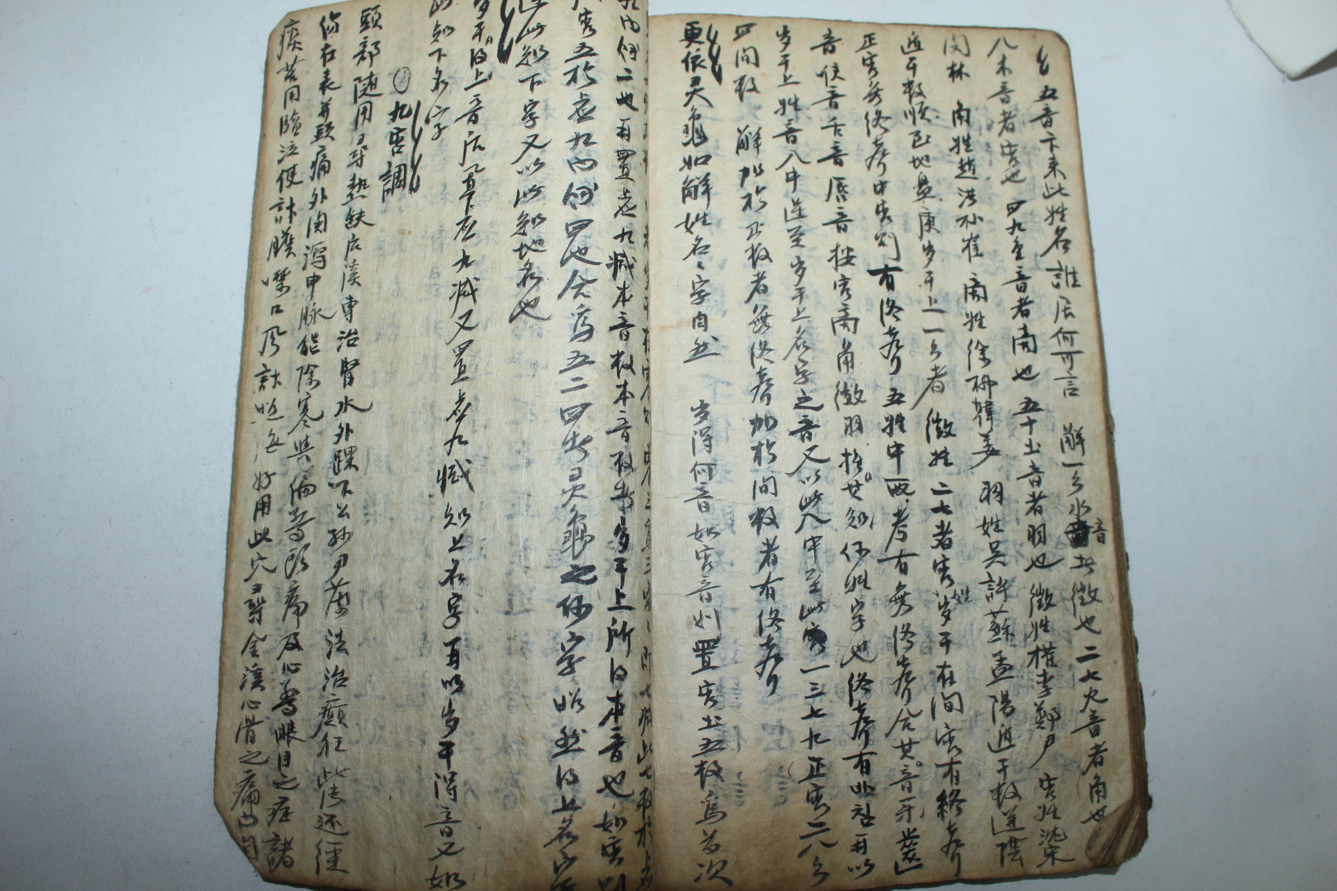 조선시대 고필사본(이면에 易관련필사) 1책