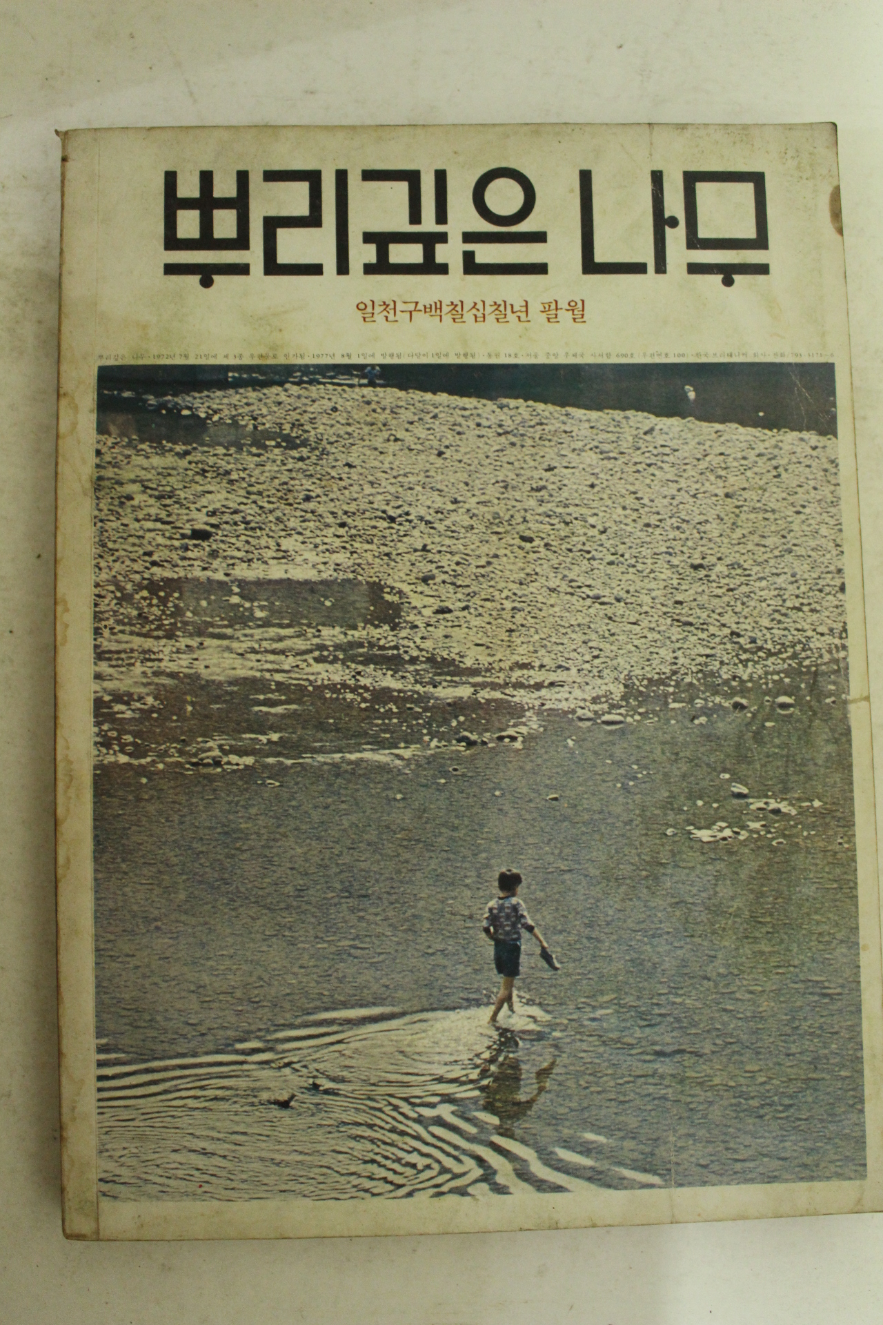 1977년 뿌리깊은 나무 8월호