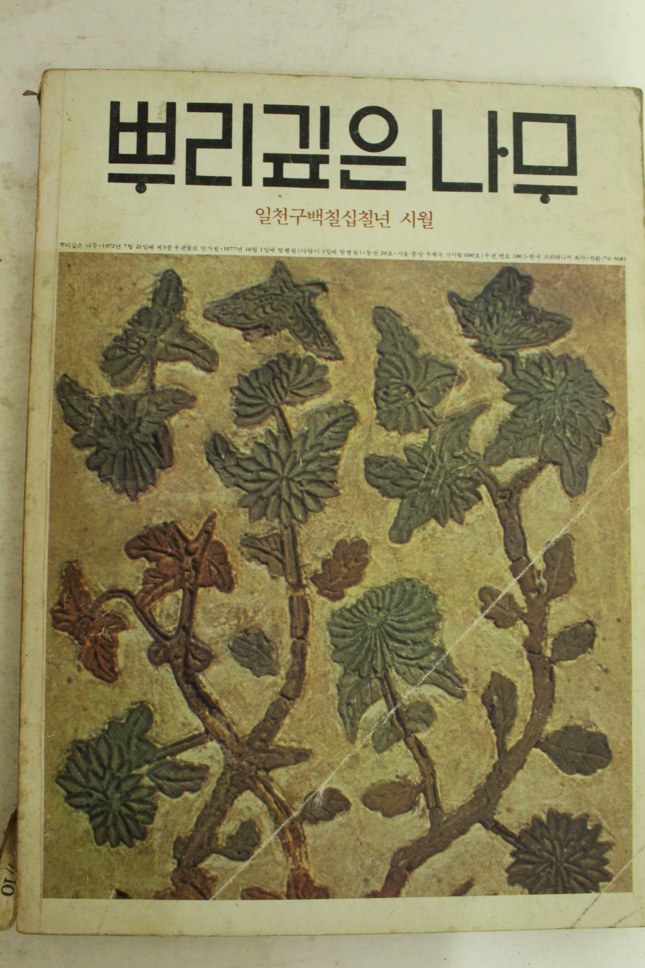 1977년 뿌리깊은 나무 10월호