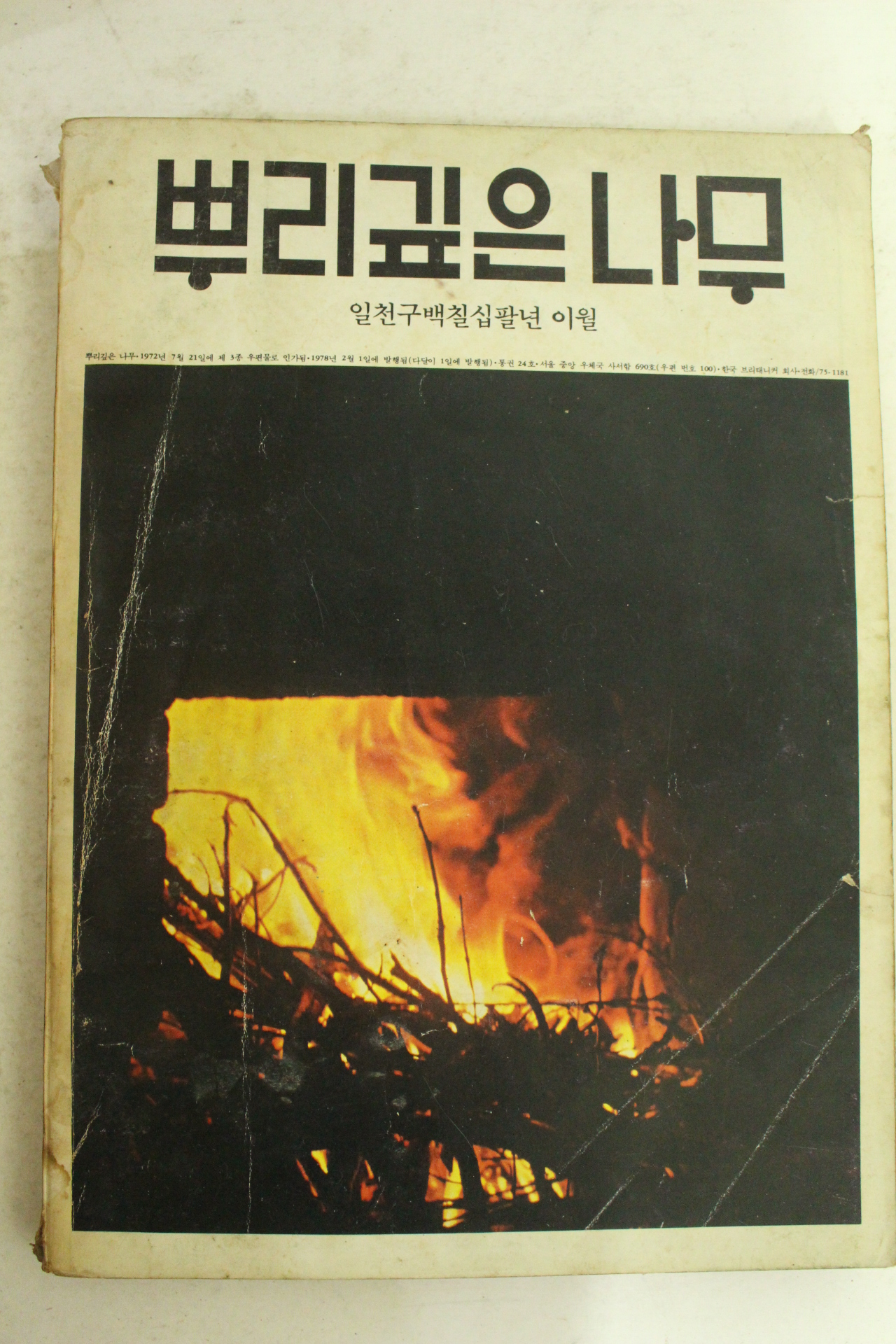 1978년 뿌리깊은 나무 2월호