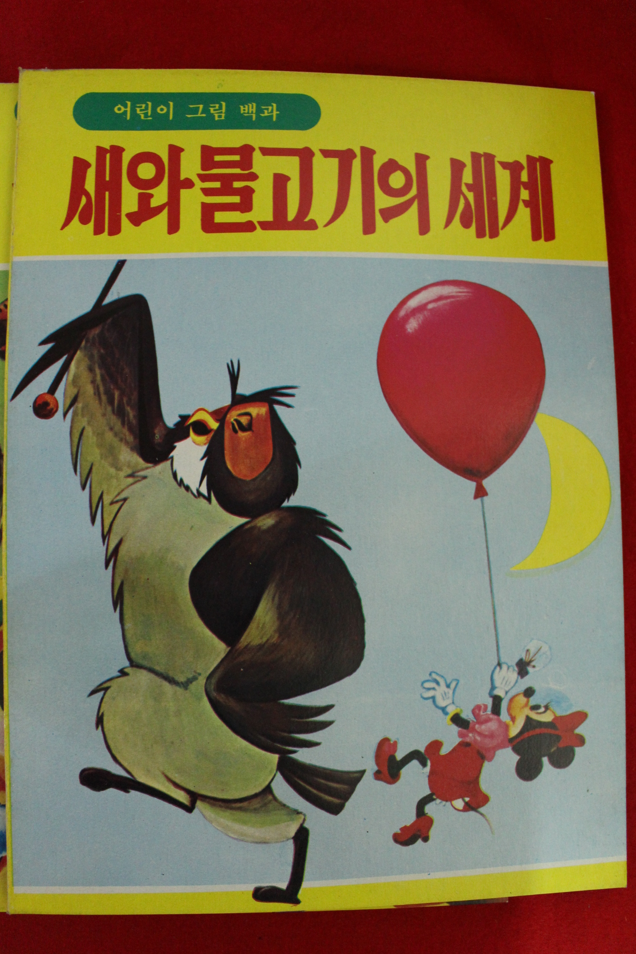 1984년 미사용 어린이그림백과 10책완질