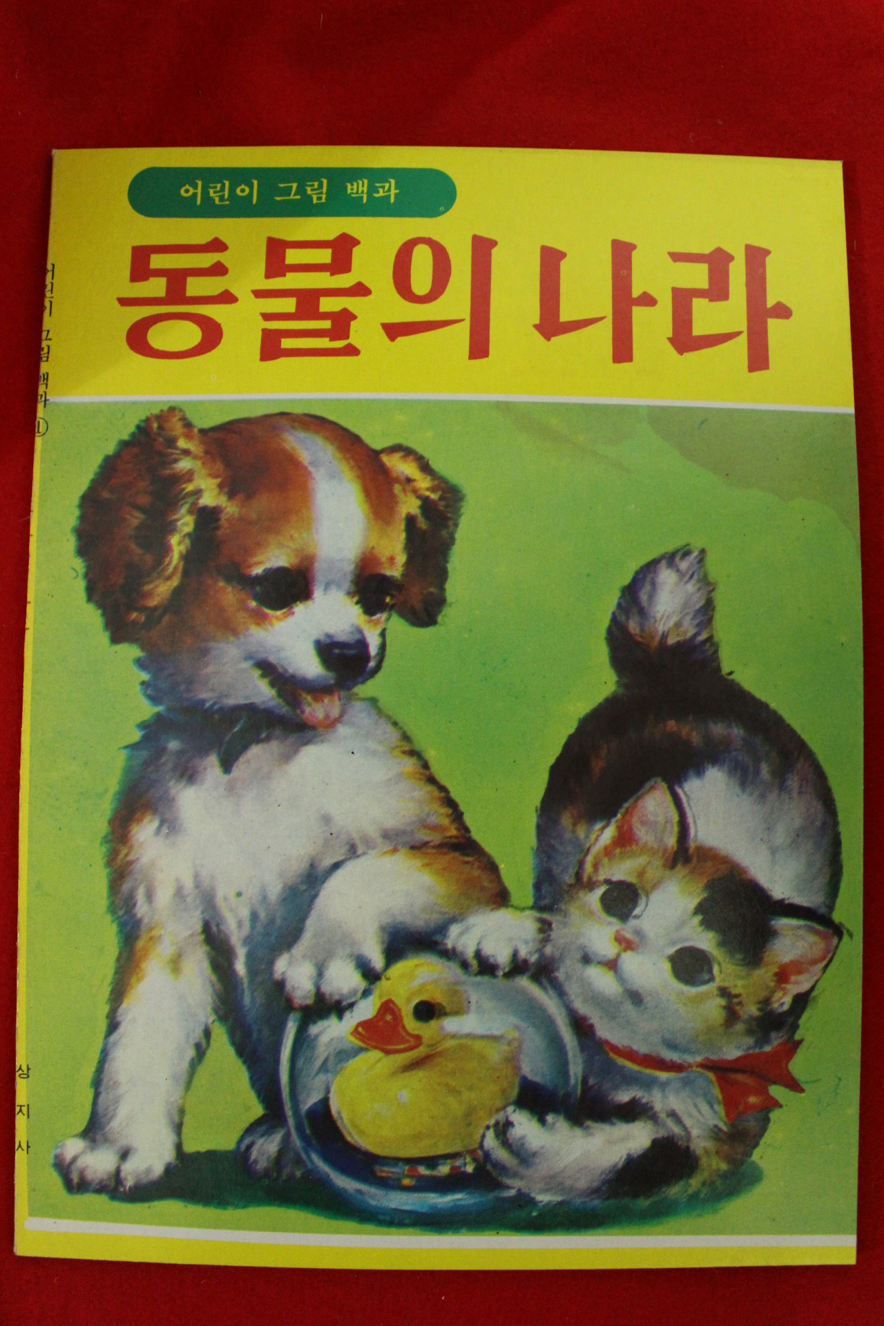 1984년 미사용 어린이그림백과 10책완질
