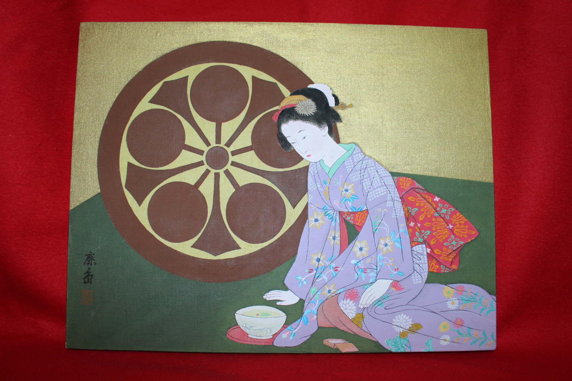 일본전통공예화가의 그림작품 3