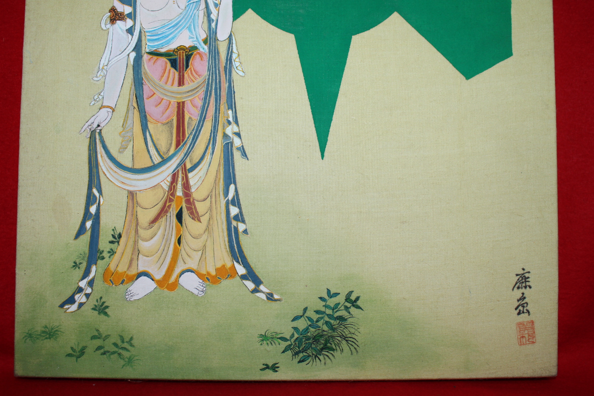 일본전통공예화가의 작품 5
