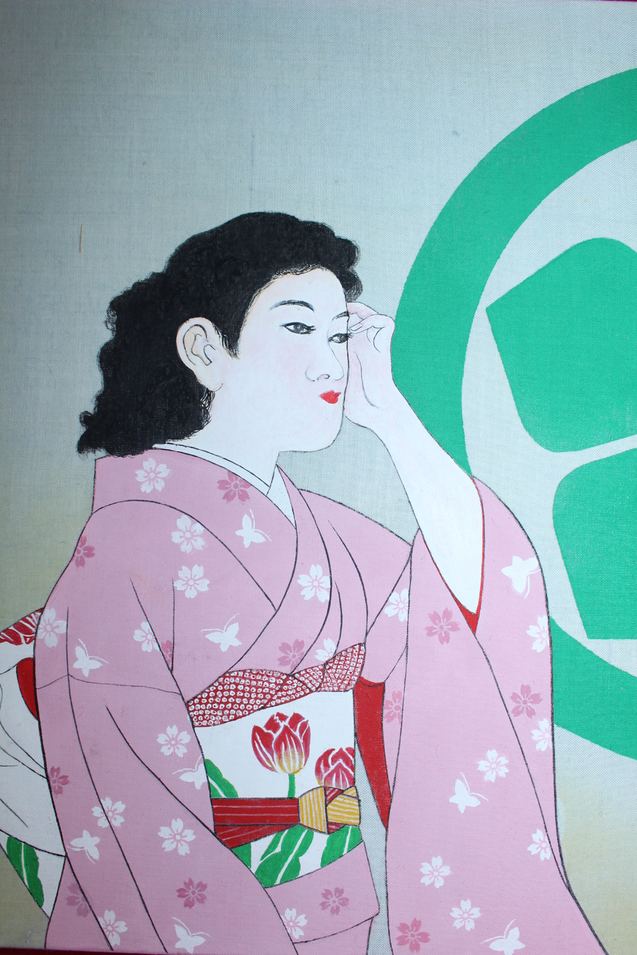 일본전통공예화가의 작품 6