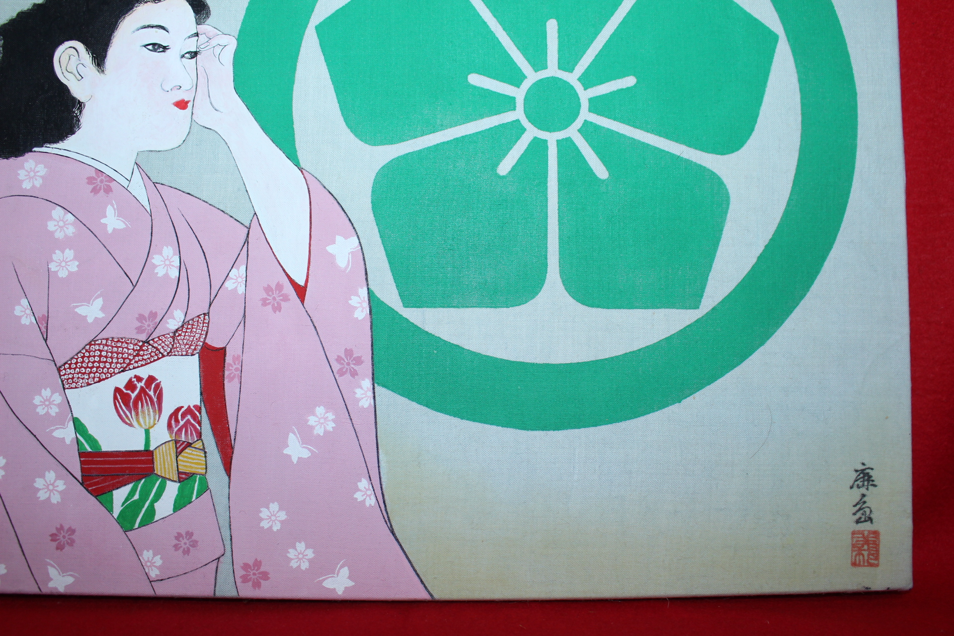일본전통공예화가의 작품 6