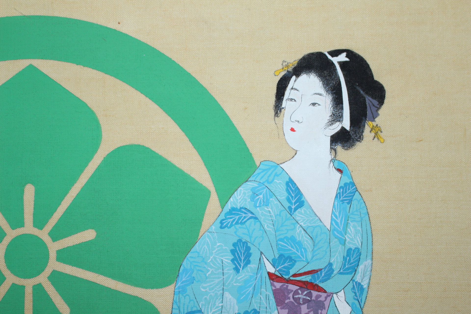 일본전통공예화가의 작품 8