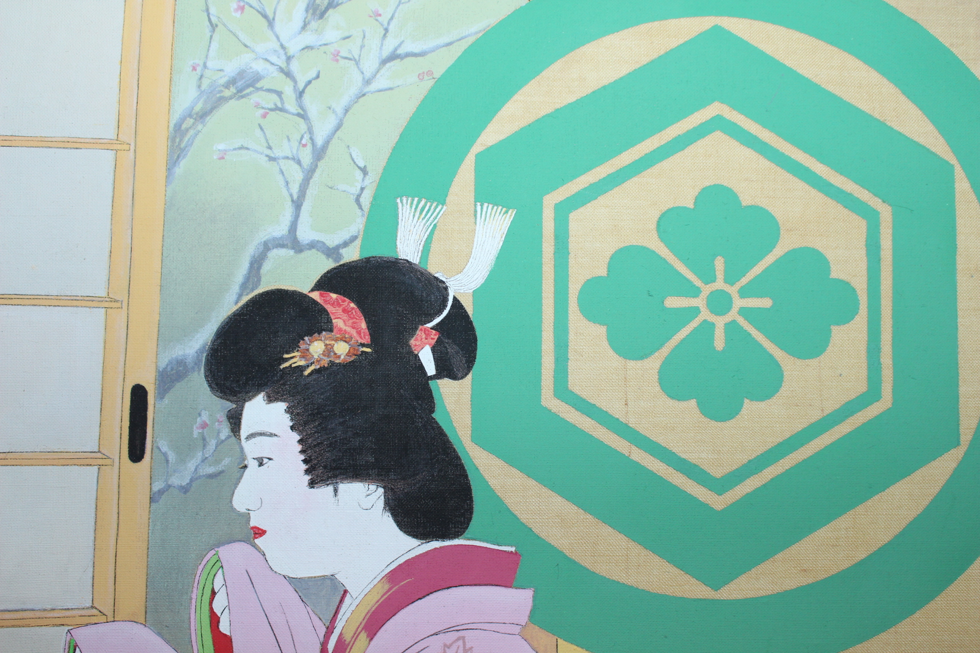 일본전통공예화가의 작품 9