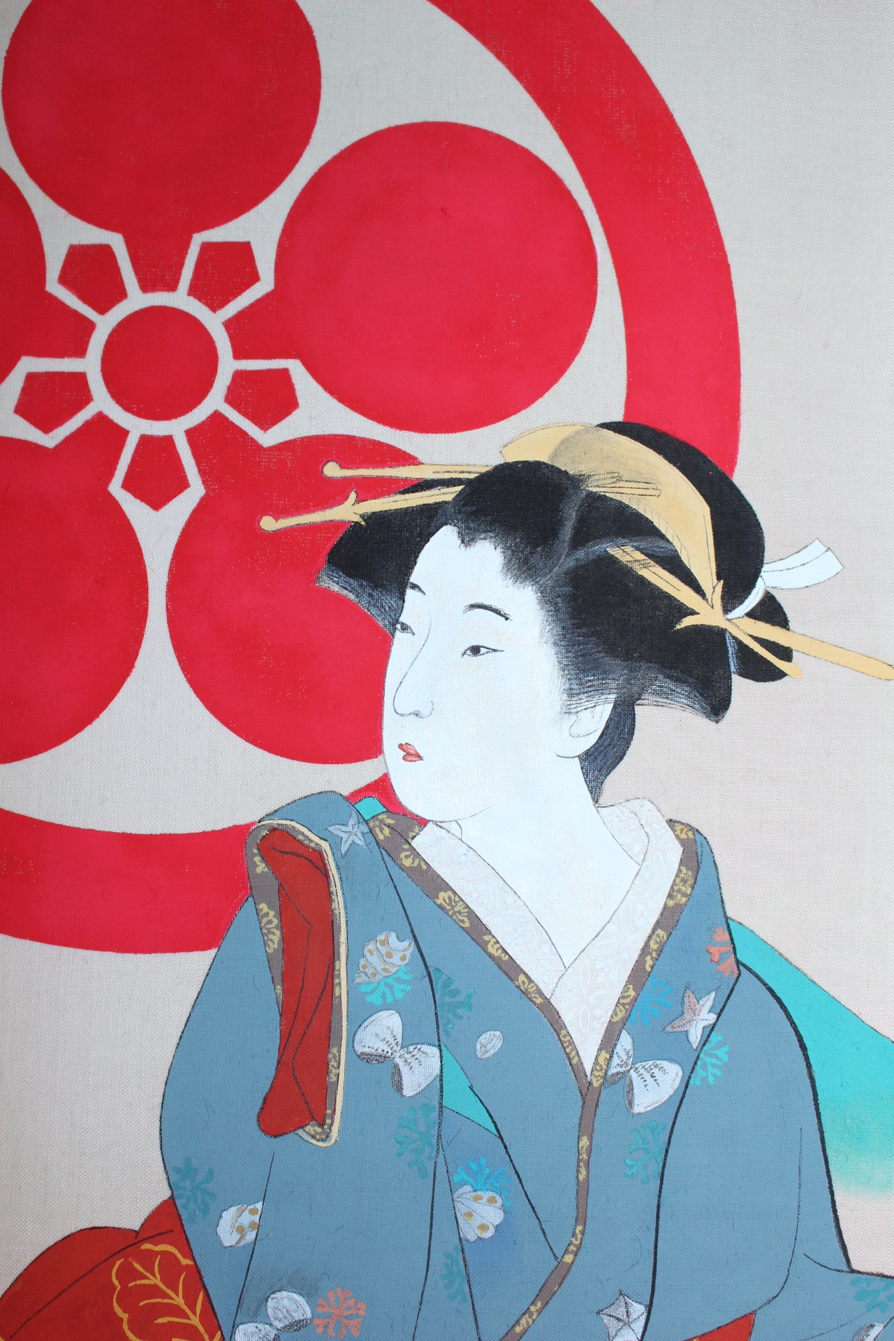 일본전통공예화가의 작품 10