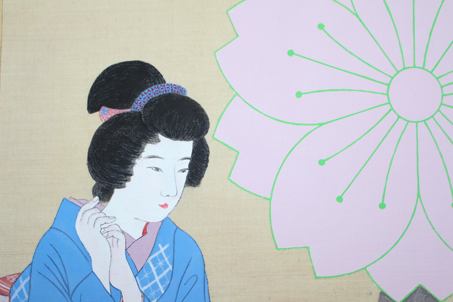 일본전통공예화가의 작품 12