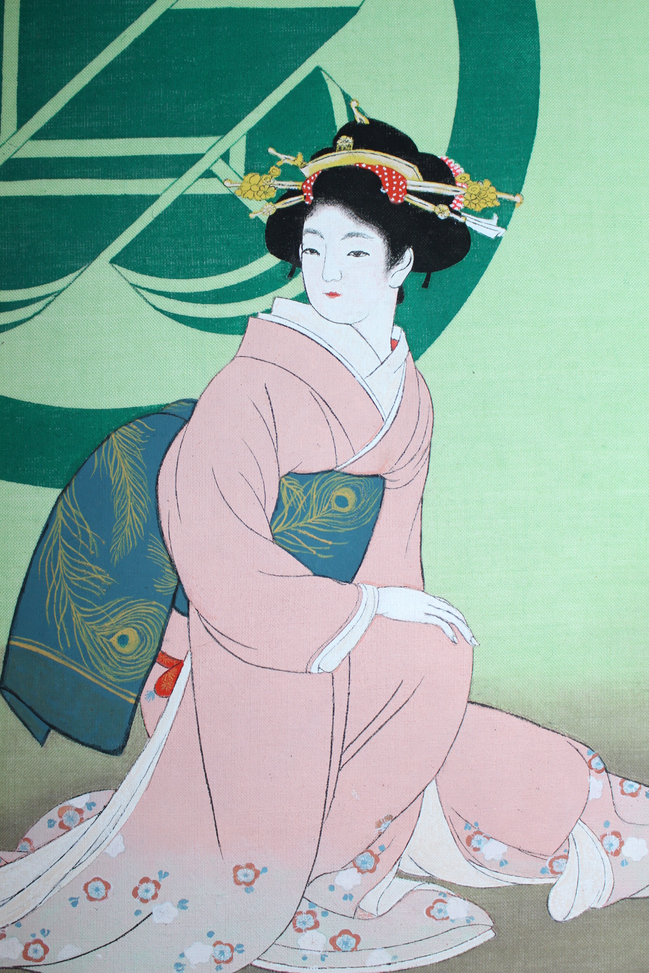 일본전통공예화가의 작품 16