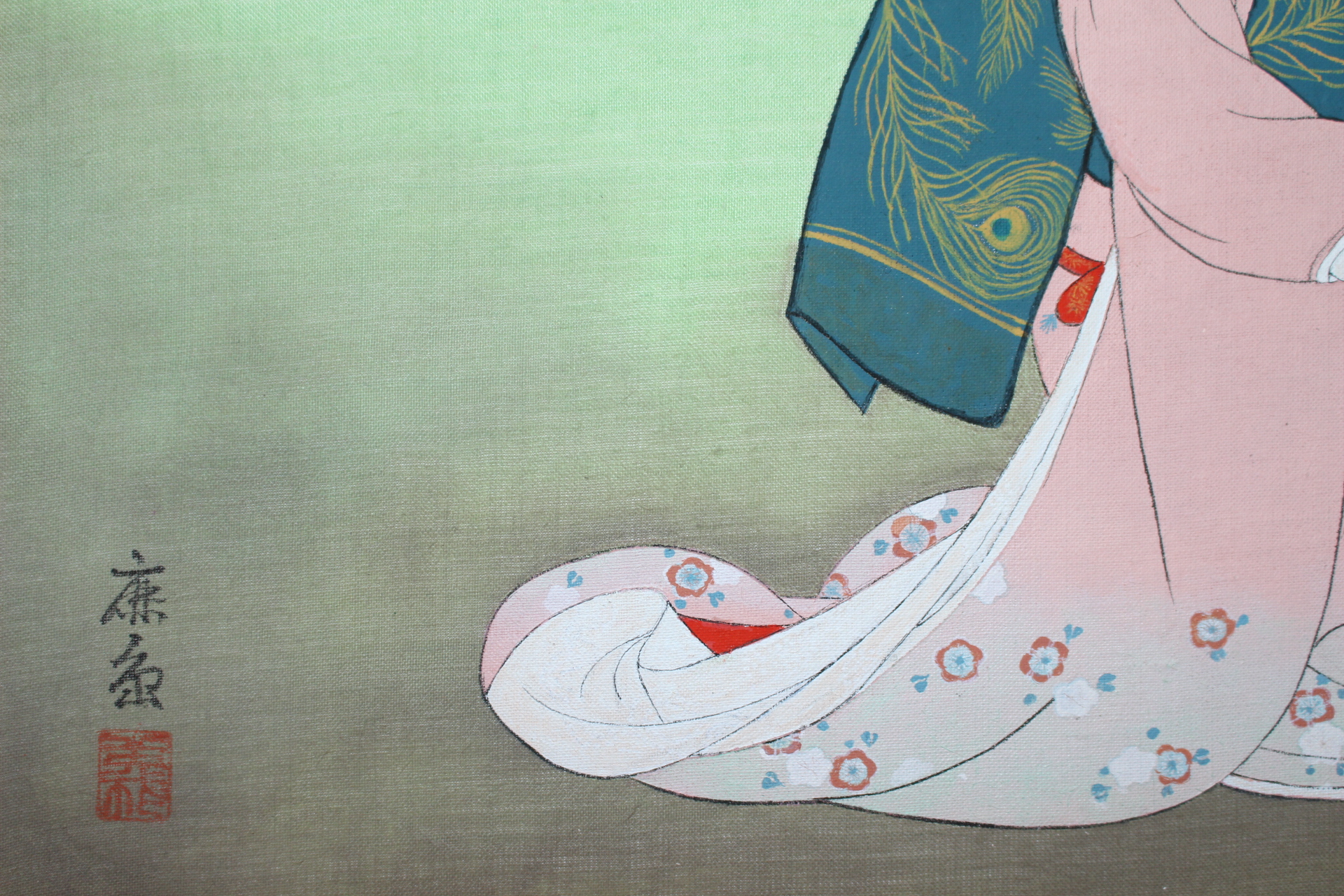 일본전통공예화가의 작품 16