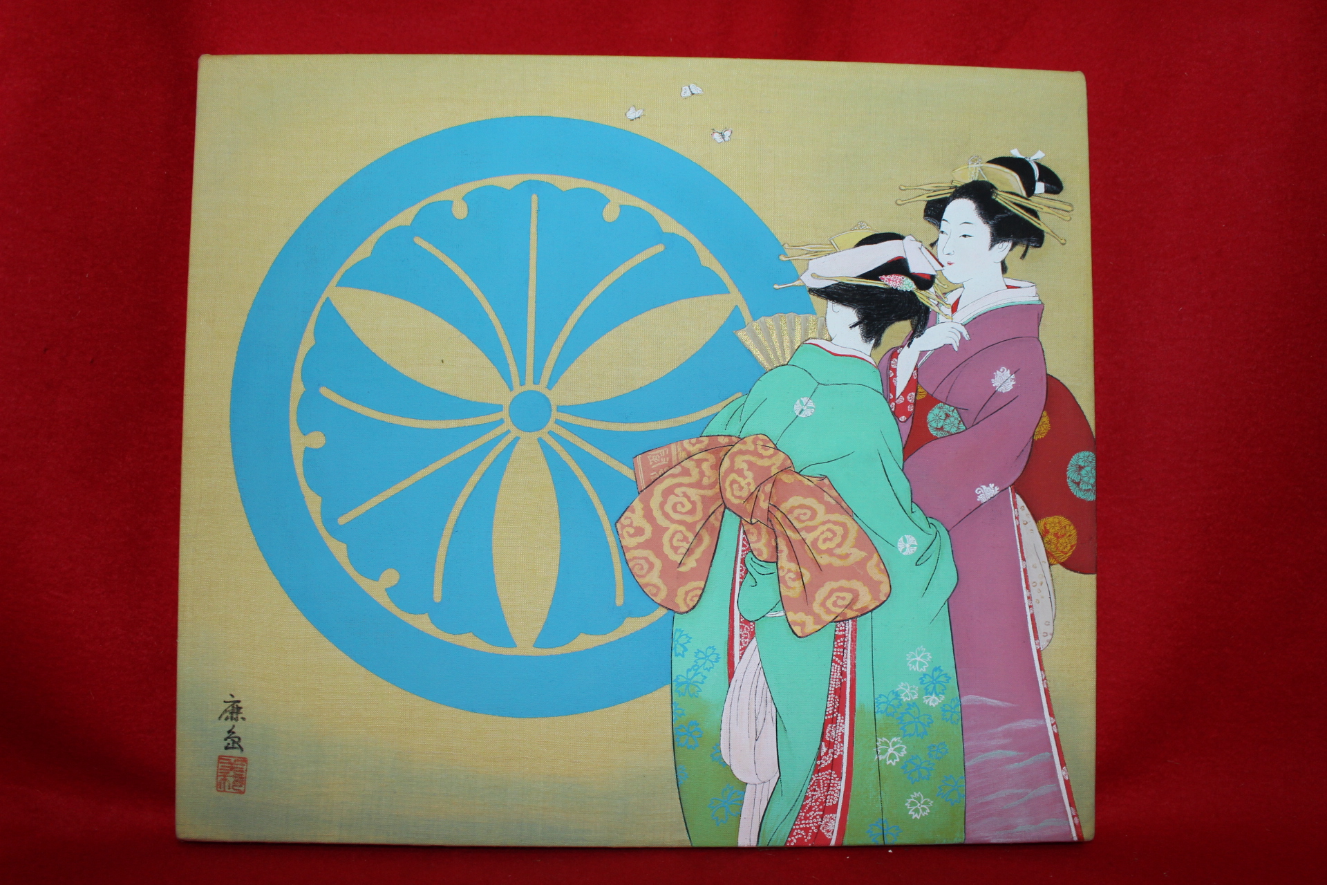 일본전통공예화가의 작품 20