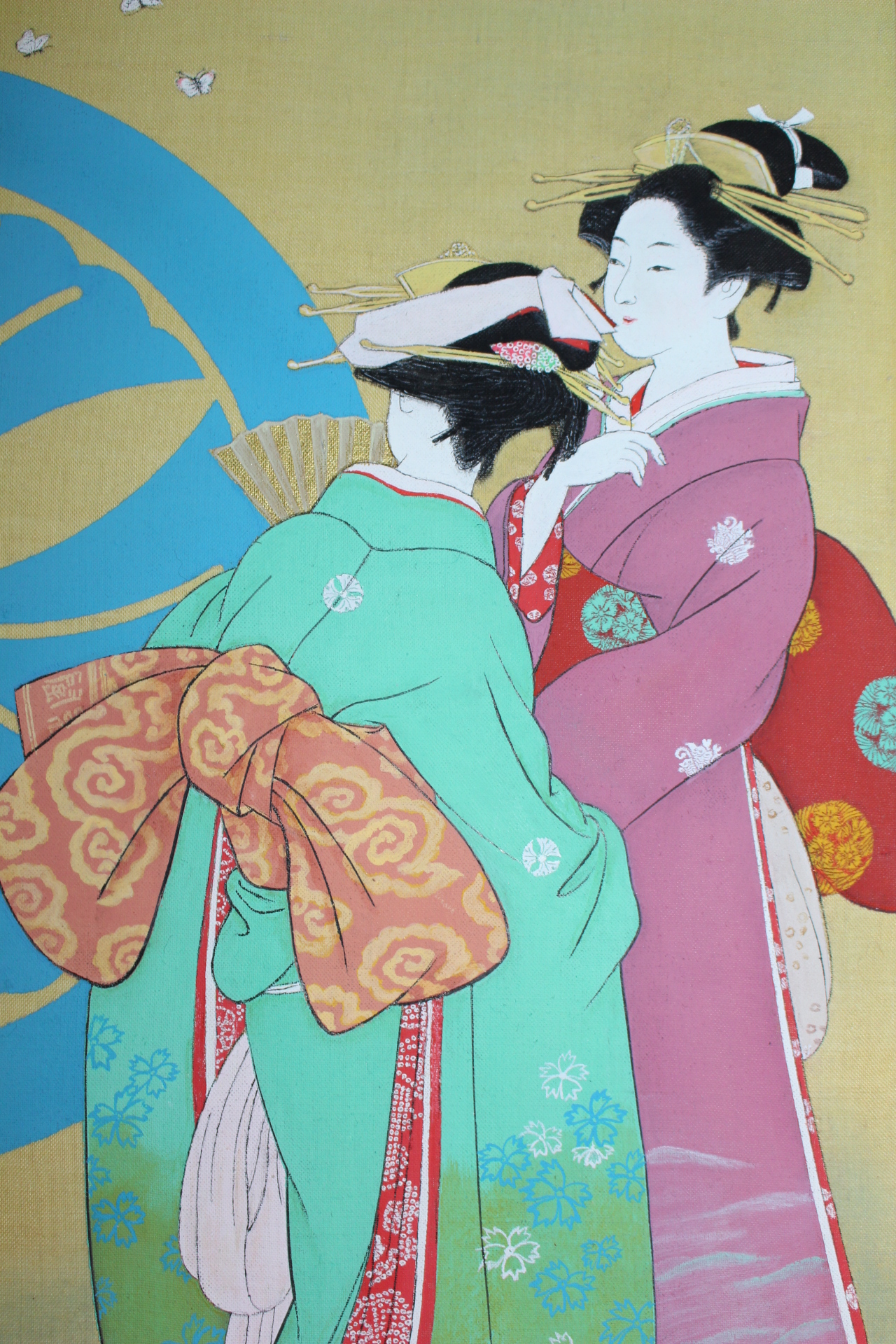 일본전통공예화가의 작품 20