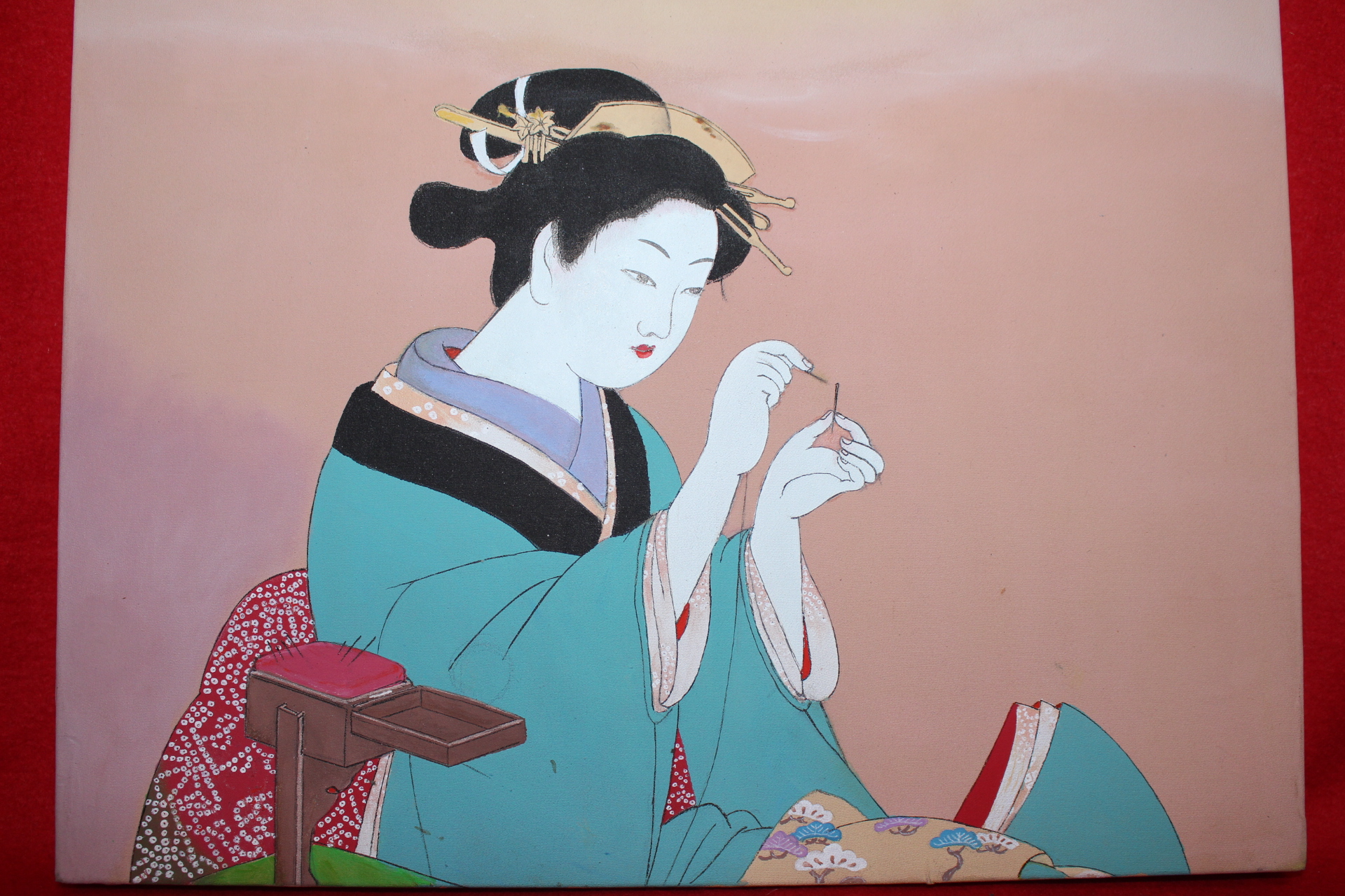 일본전통공예화가의 작품 22