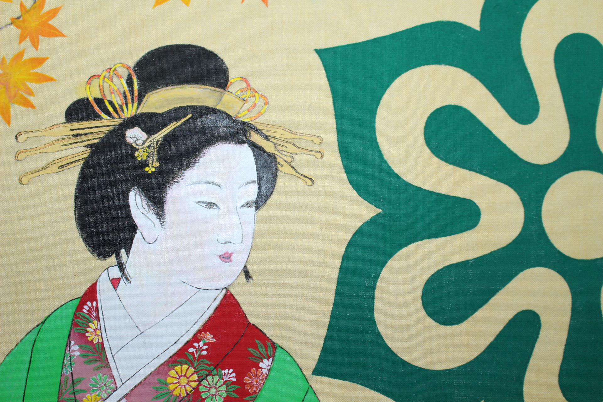 일본전통공예화가의 작품 23