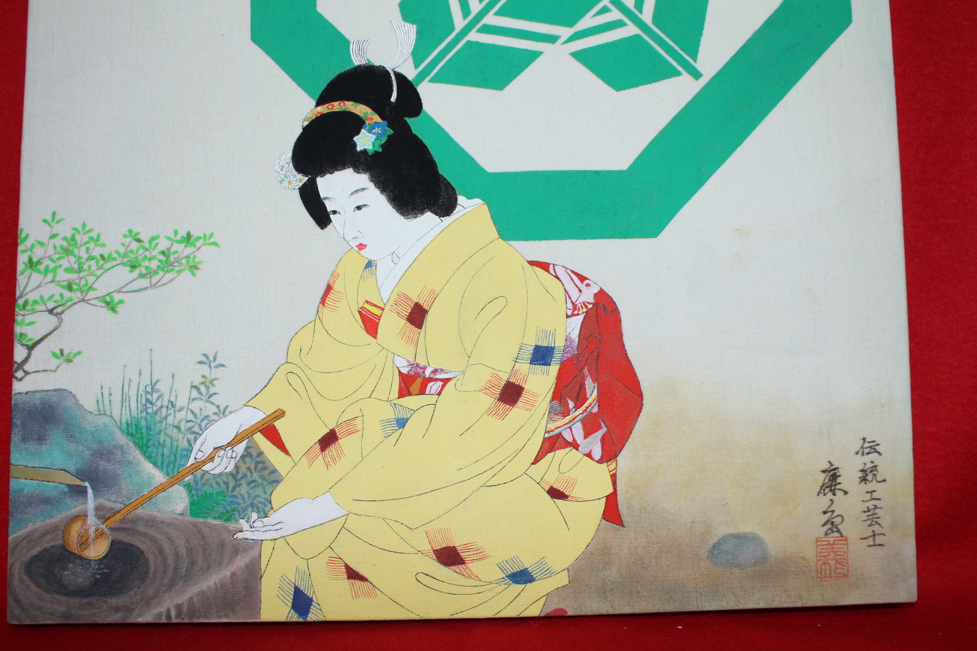 일본전통공예화가의 작품 26