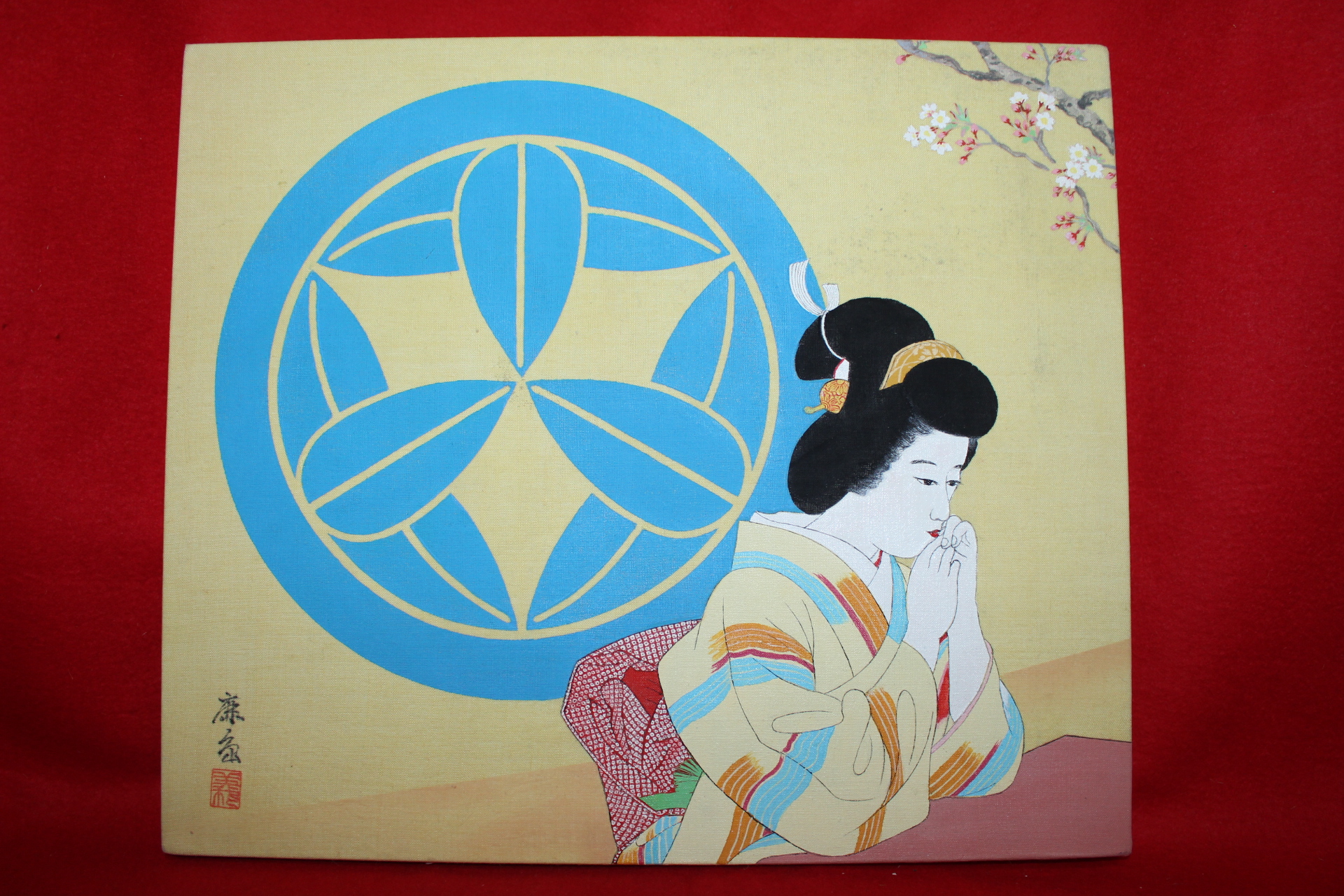일본전통공예화가의 작품 27