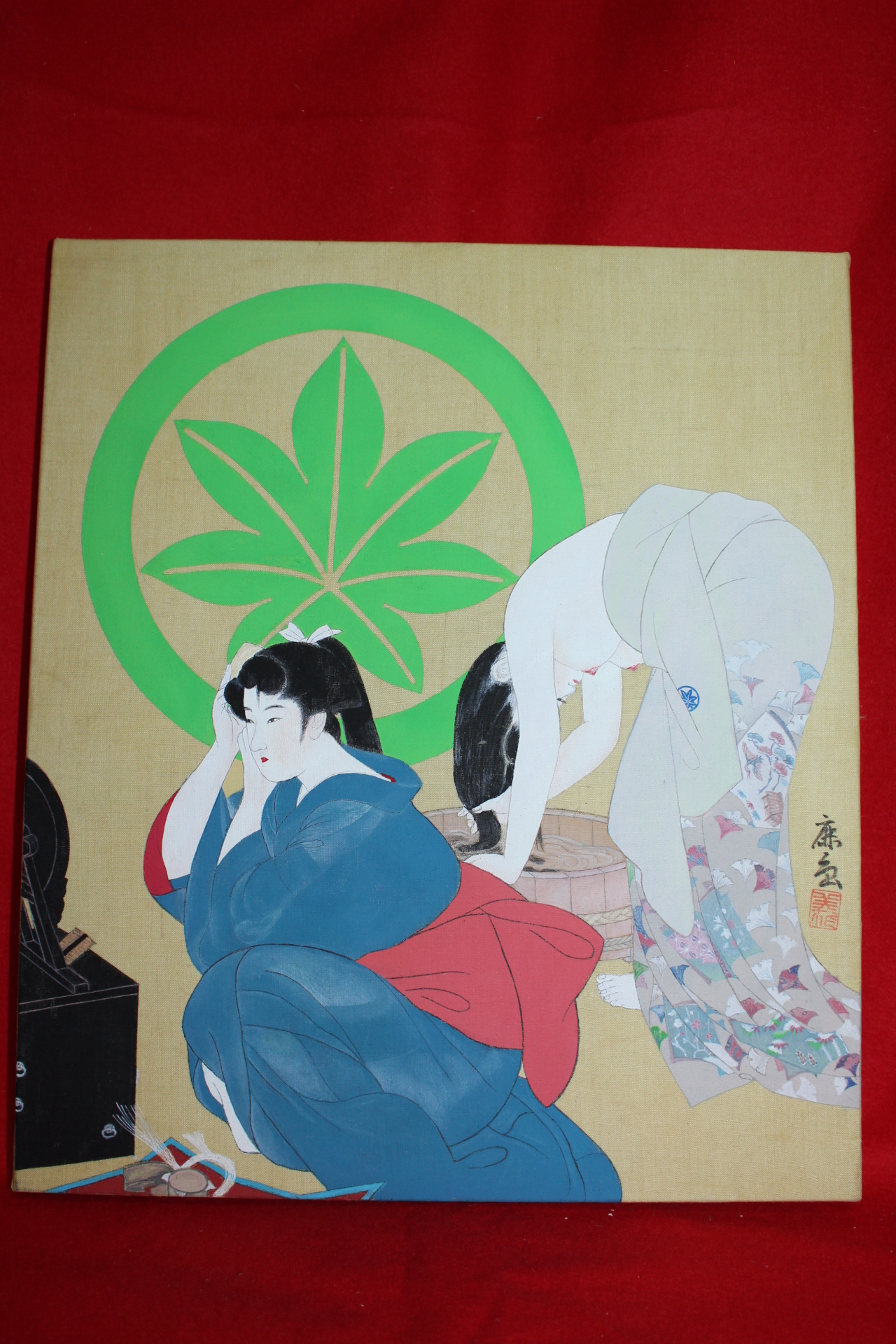 일본전통공예화가의 작품 29