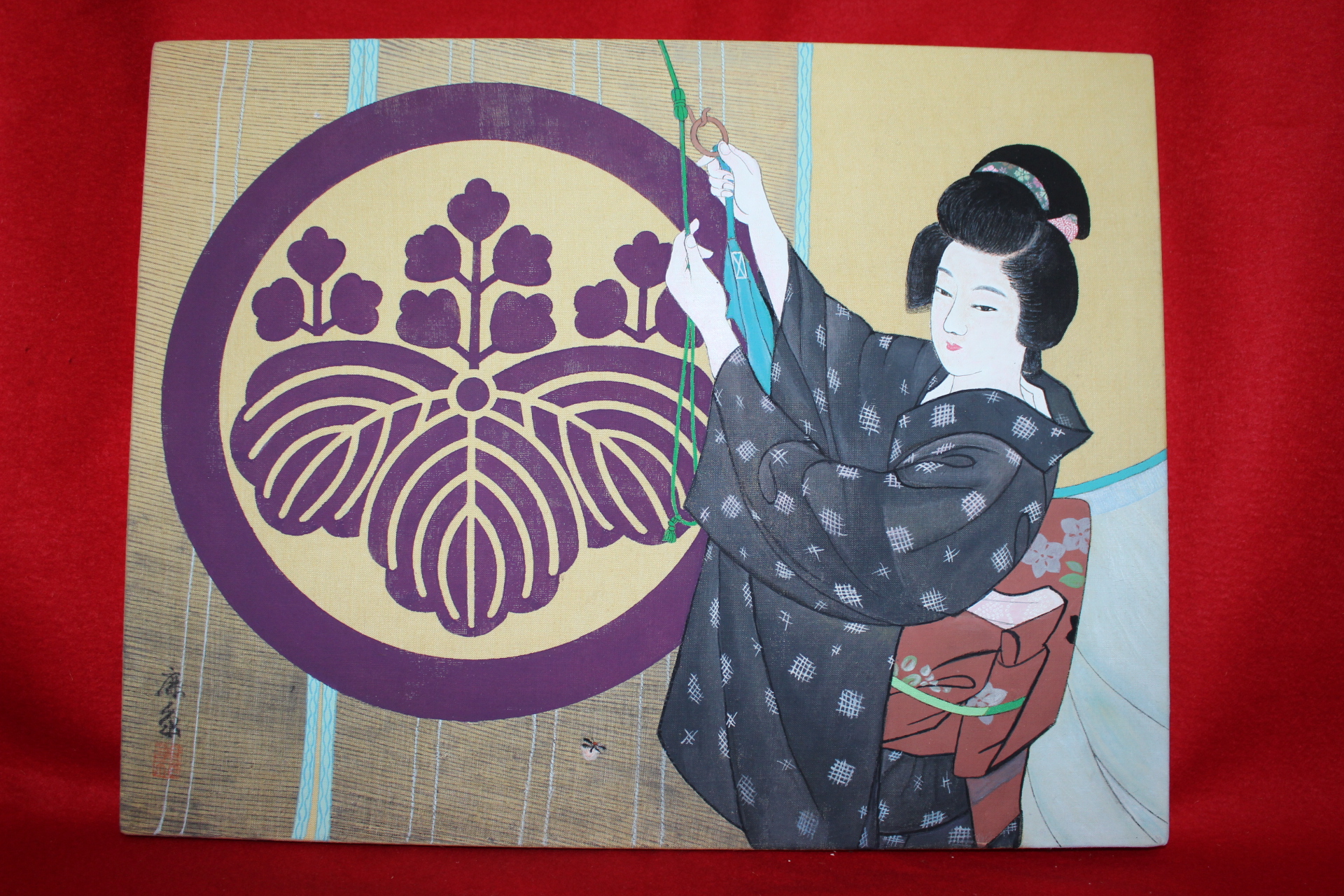 일본전통공예화가의 작품 30