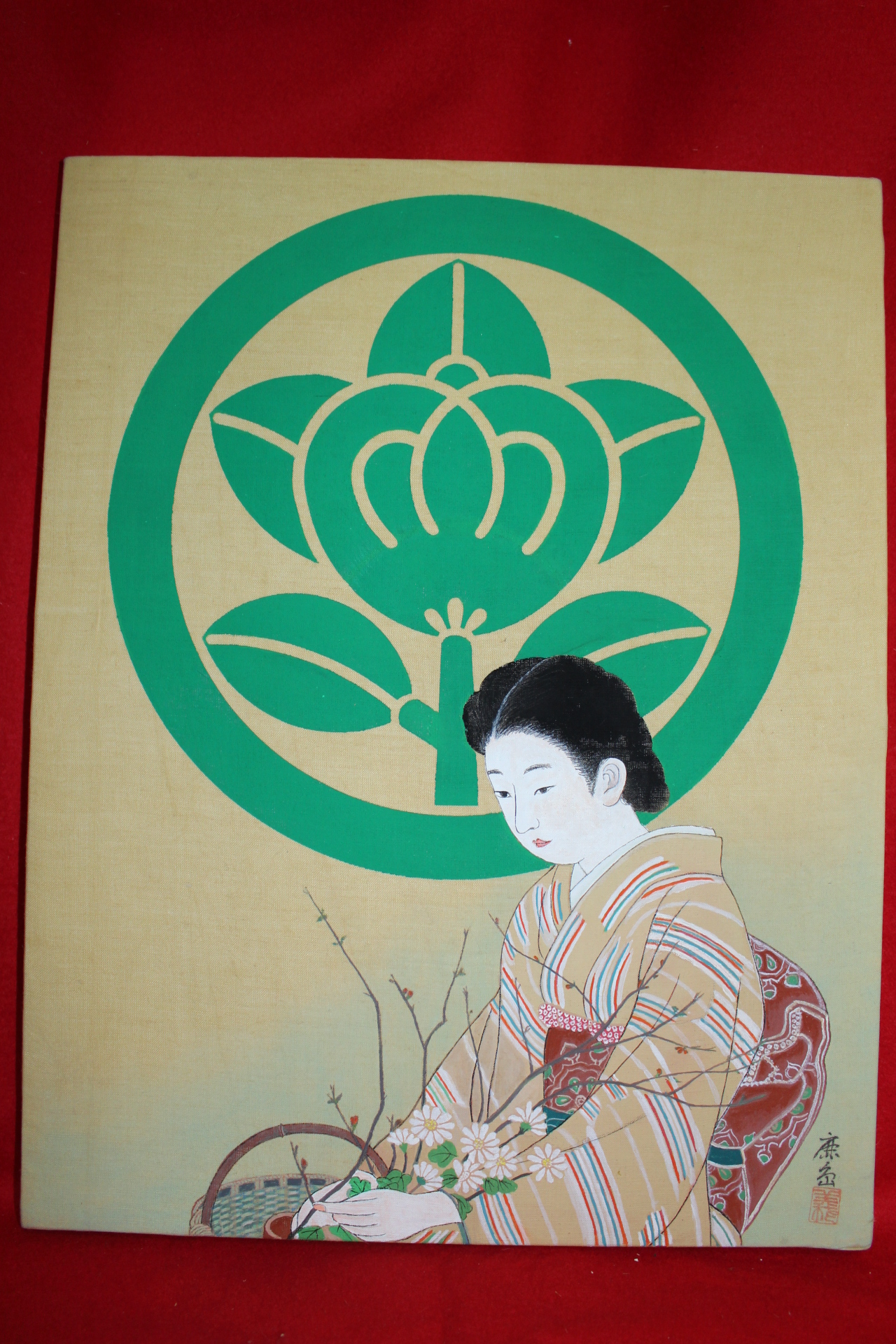 일본전통공예화가의 작품 31