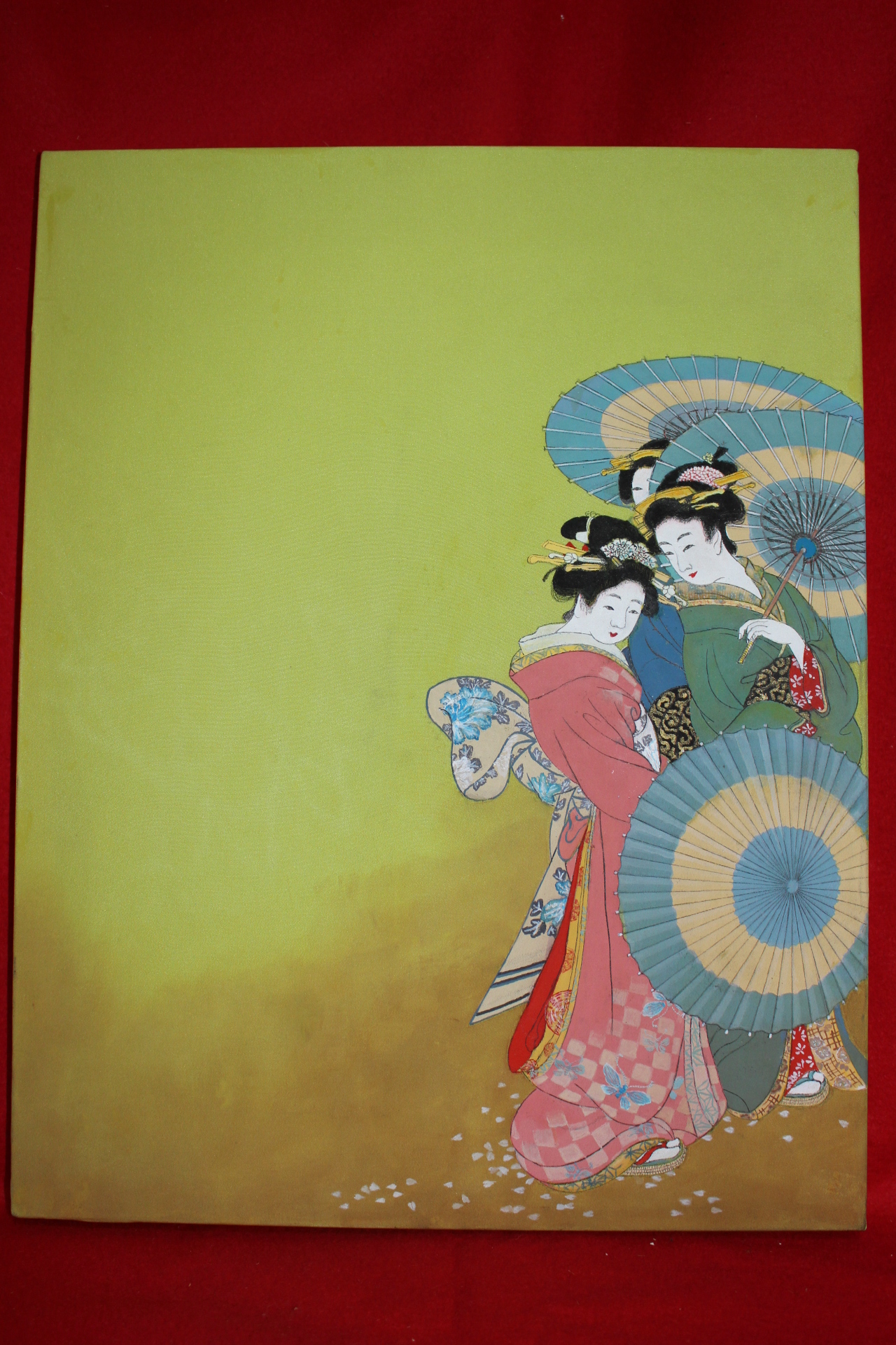일본전통공예화가의 작품 32