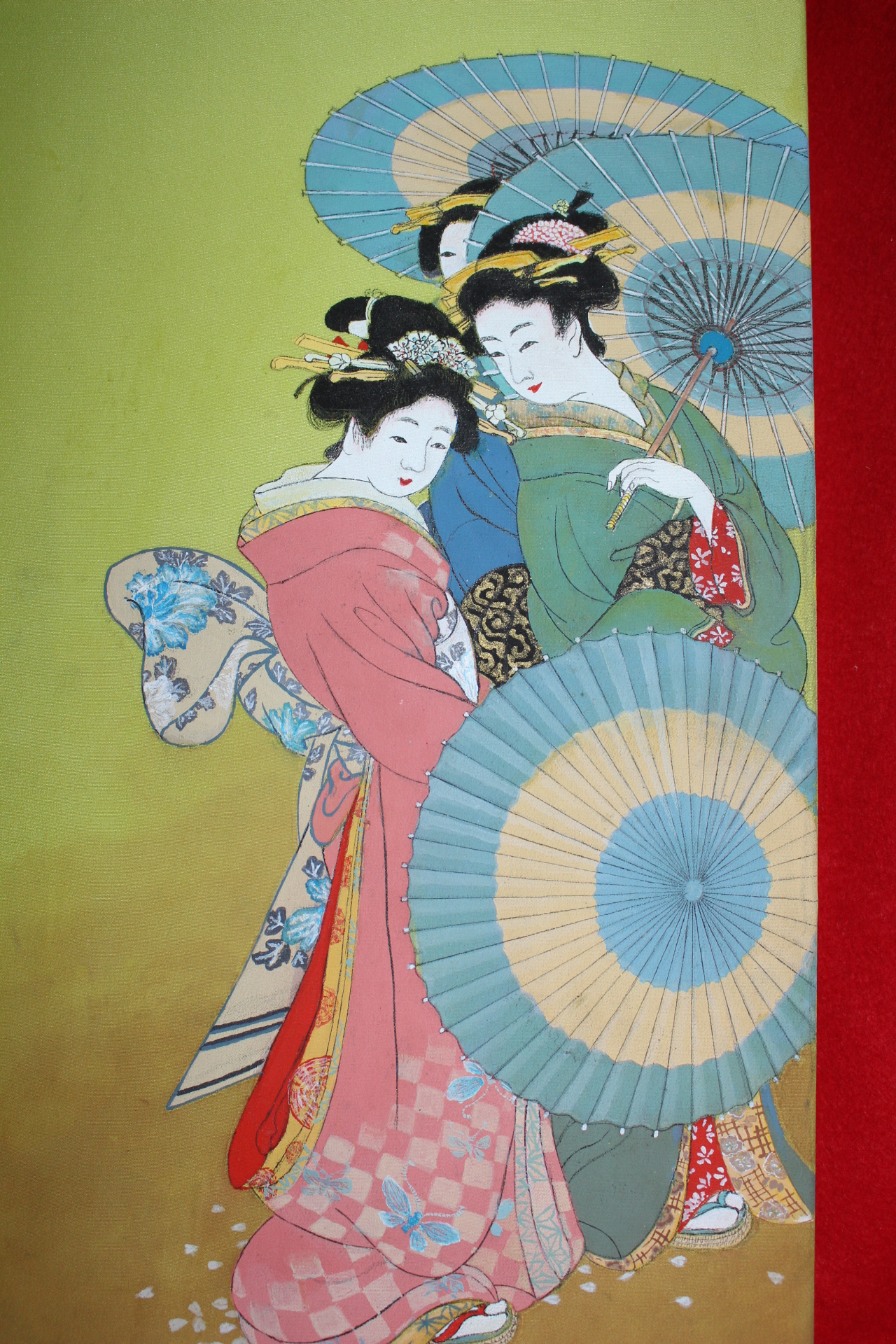 일본전통공예화가의 작품 32