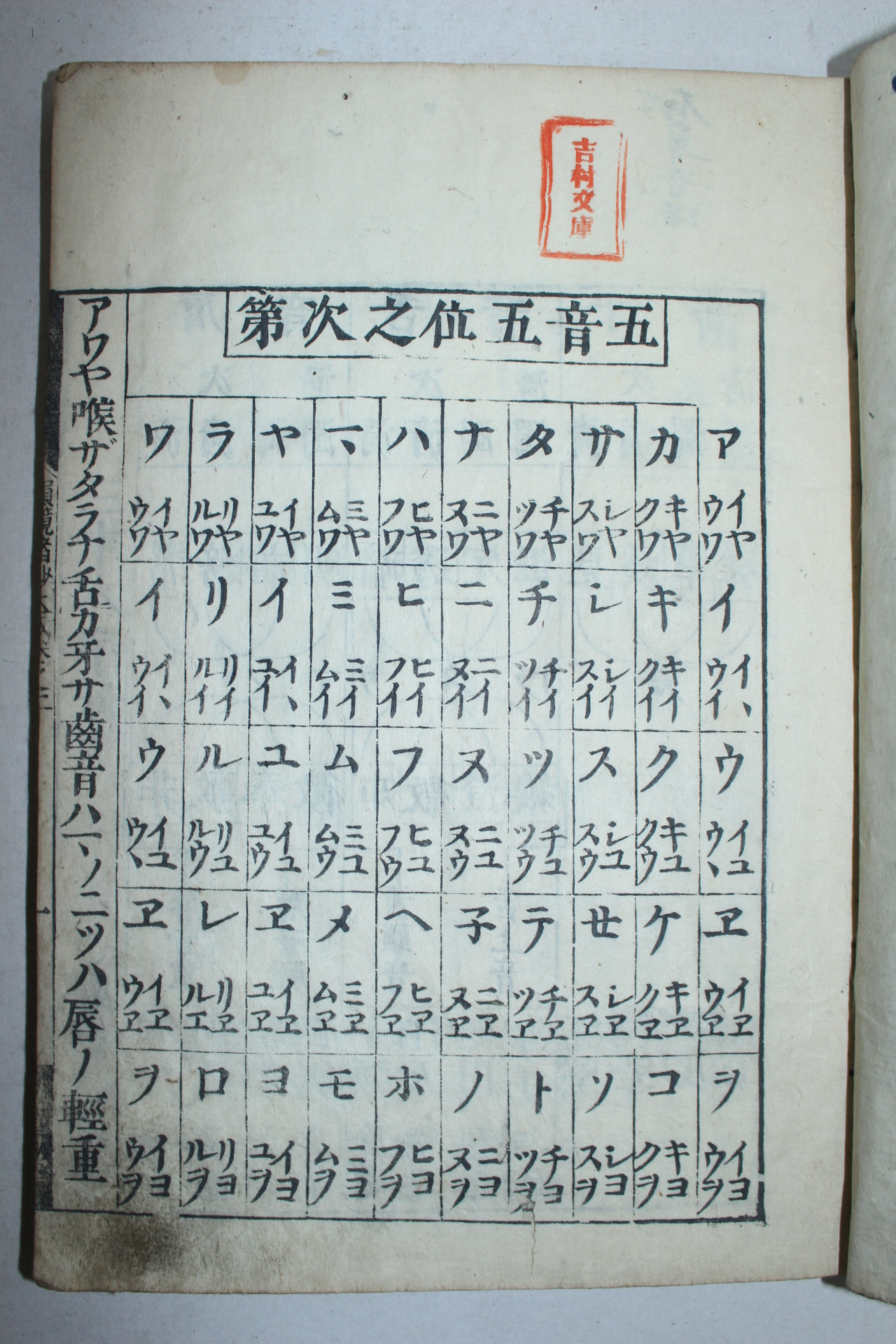 에도시기 일본목판본 운경제초대성(韻鏡諸초大成) 1책