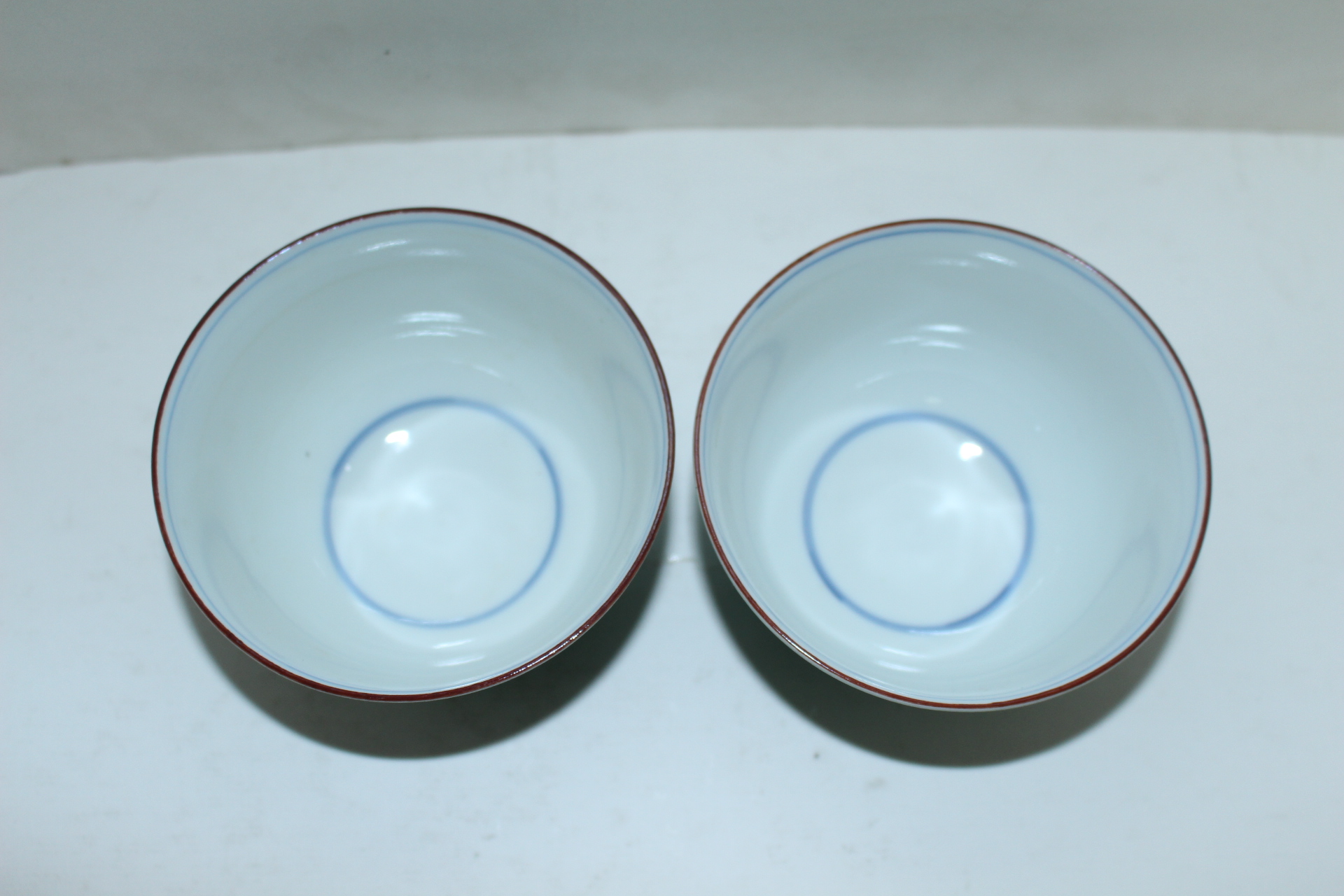 이마리 청화백자잔 2점