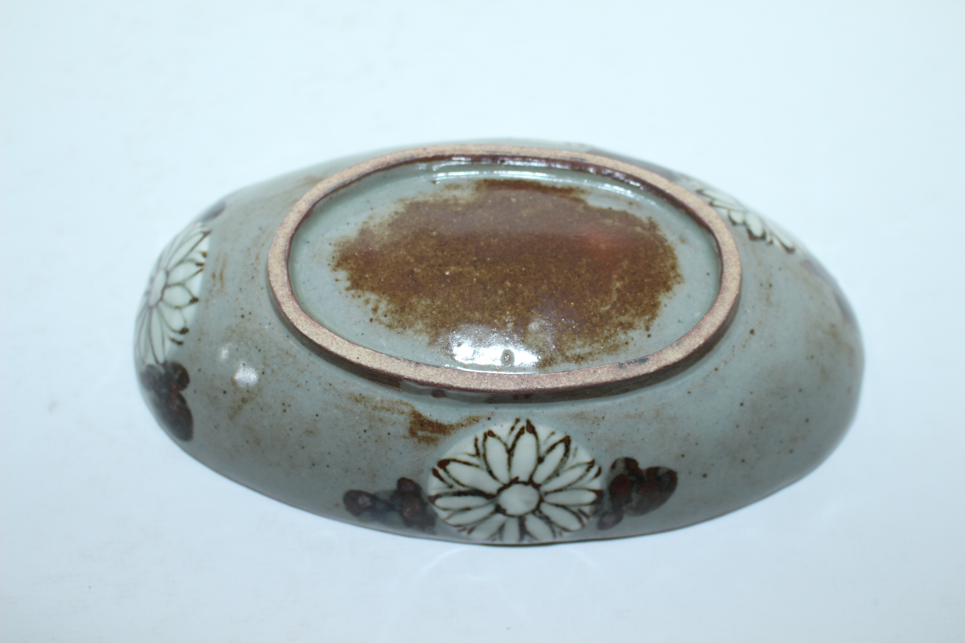 청자 철화화문 완