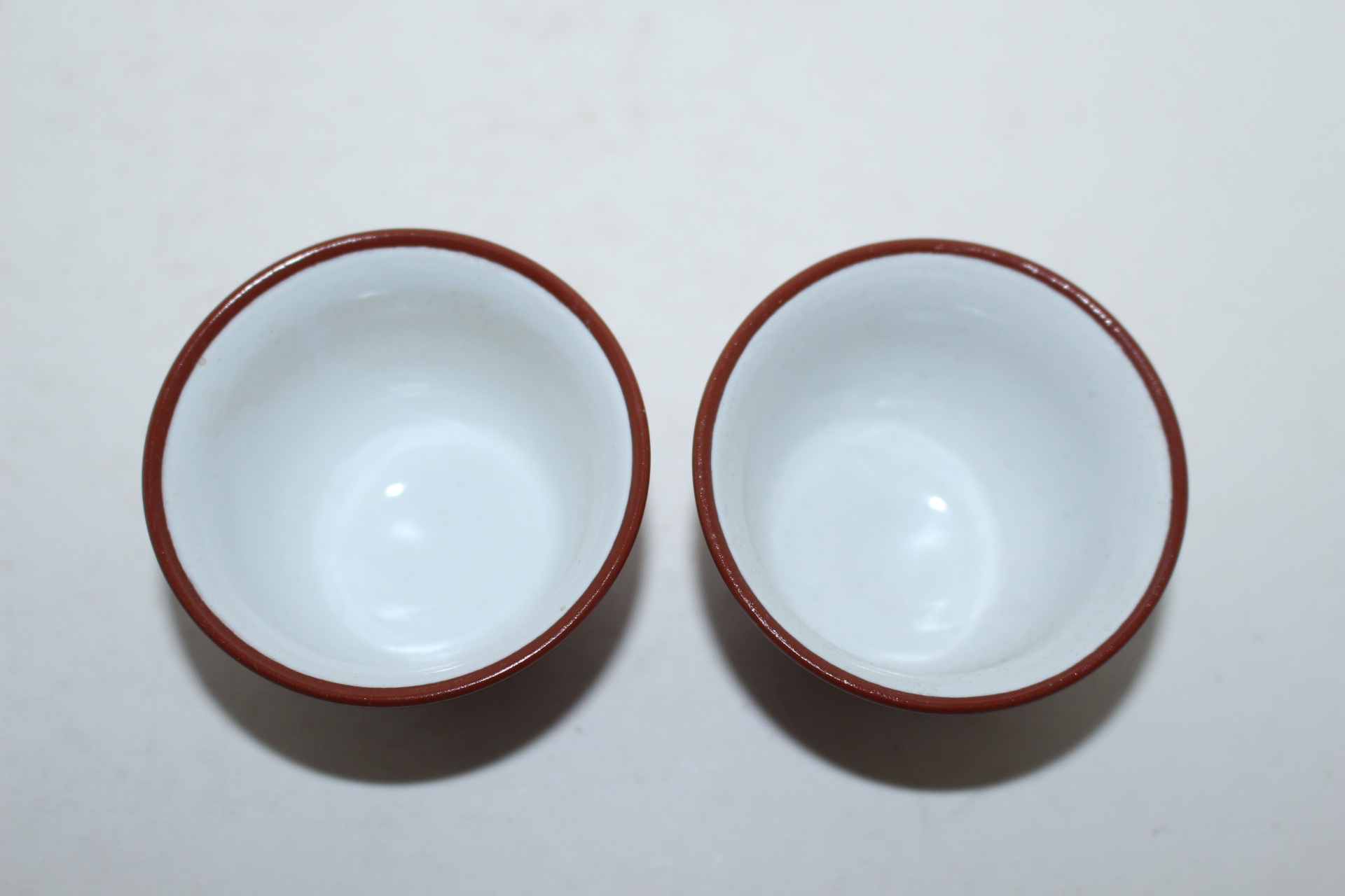 자사도자기 잔 2점