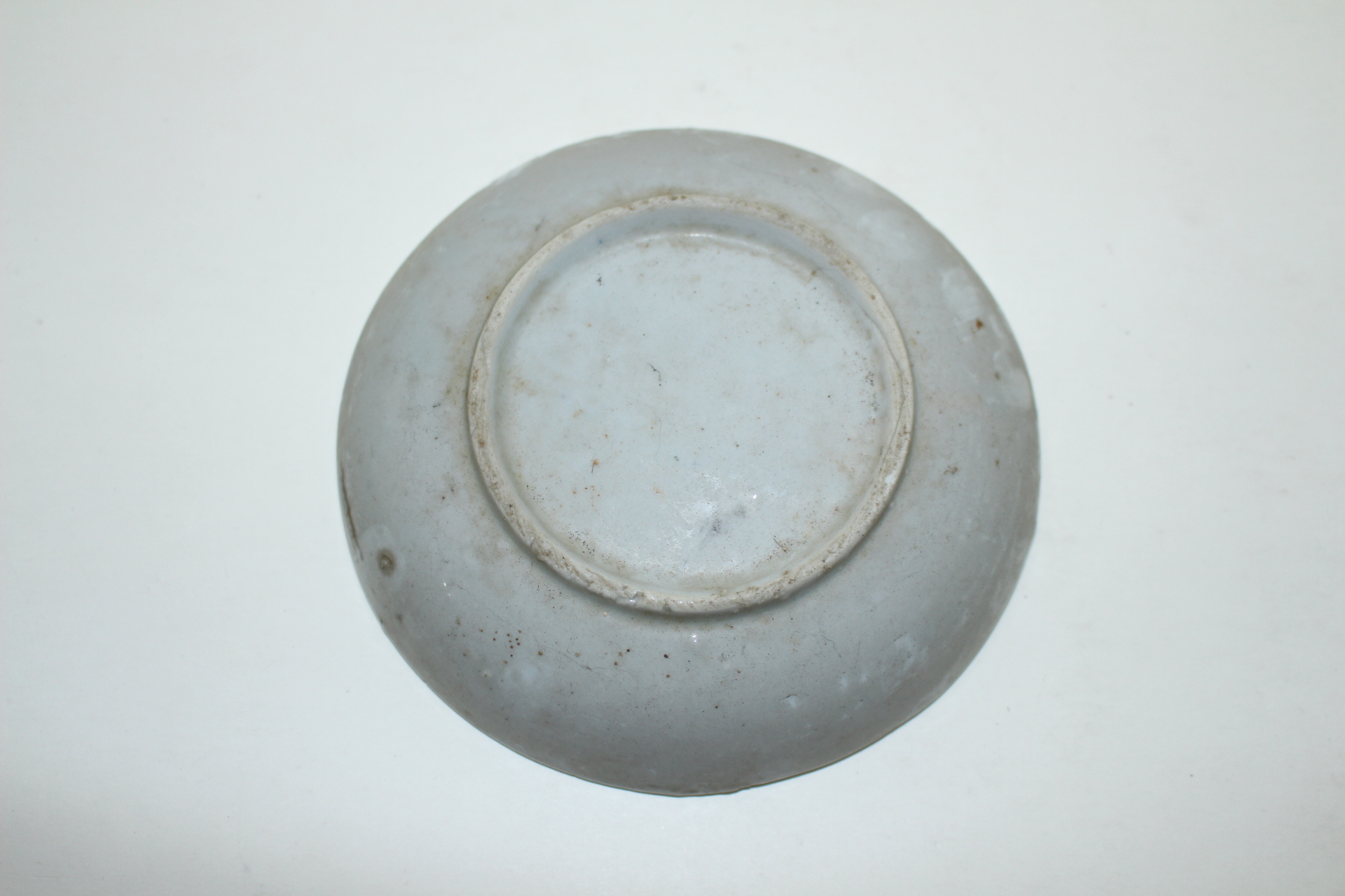 연대가좋은 외사기 청화백자조화문완 2점