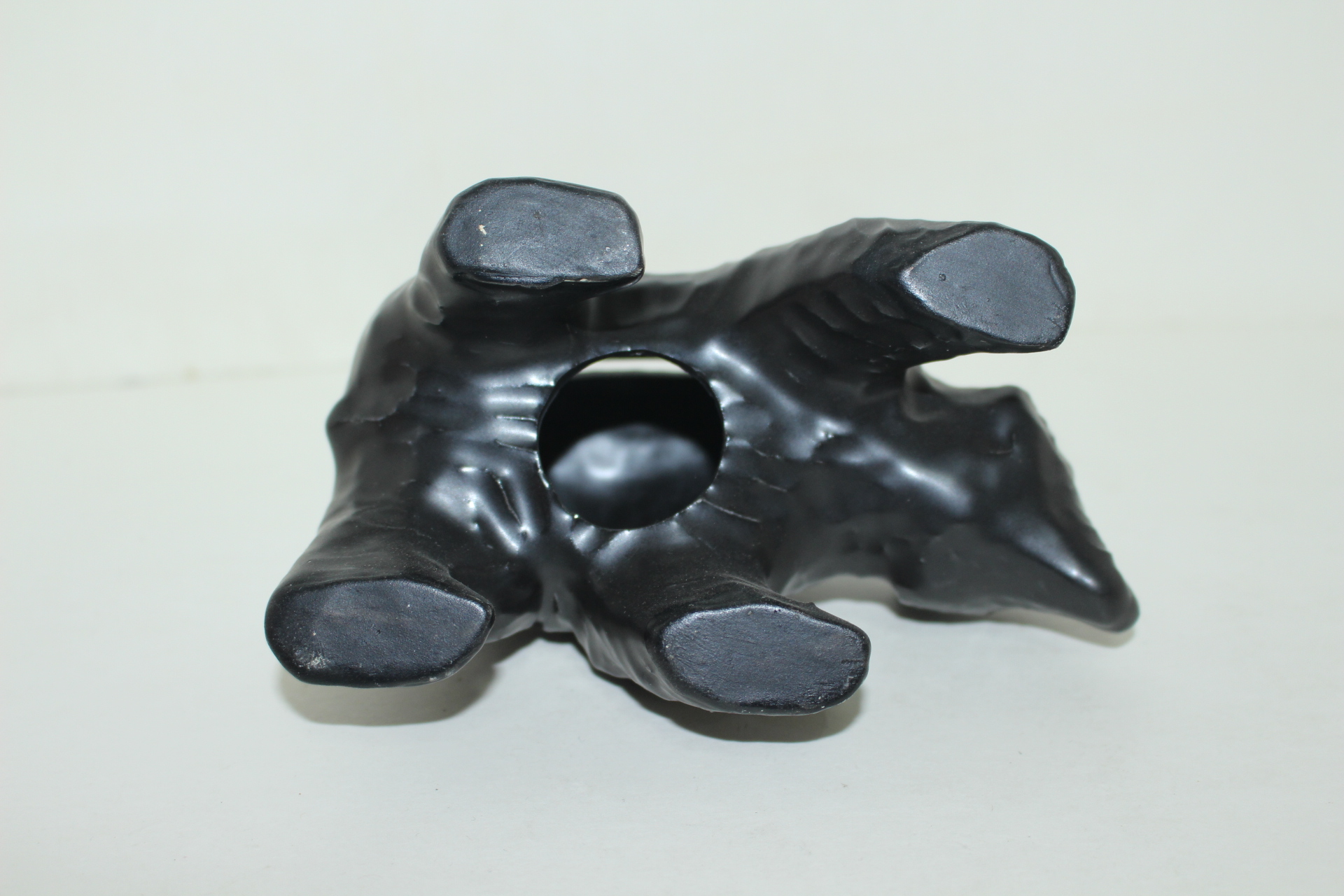 청자도자기 곰 조각상