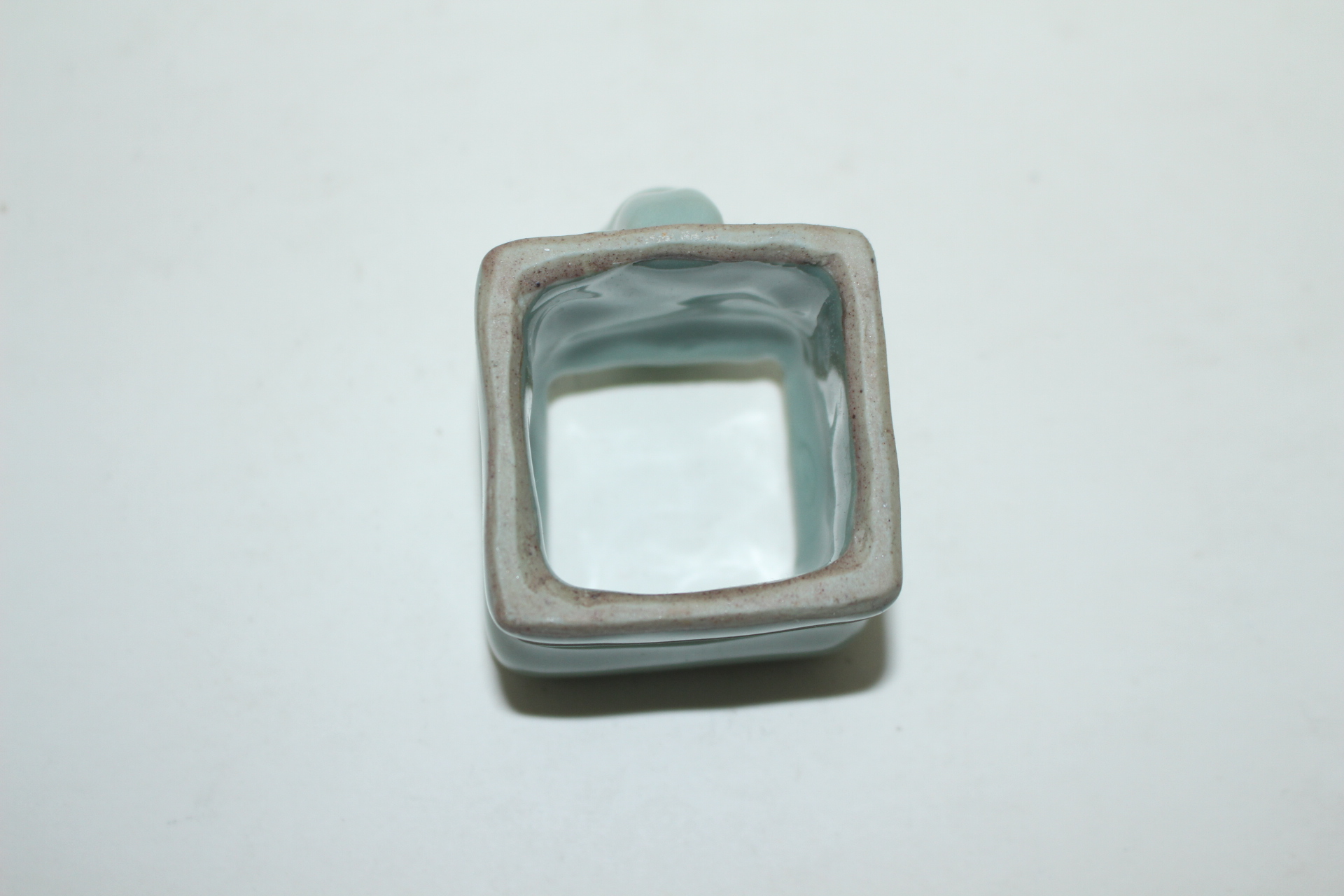 청자 우물가소년 차도구(두껑받침)